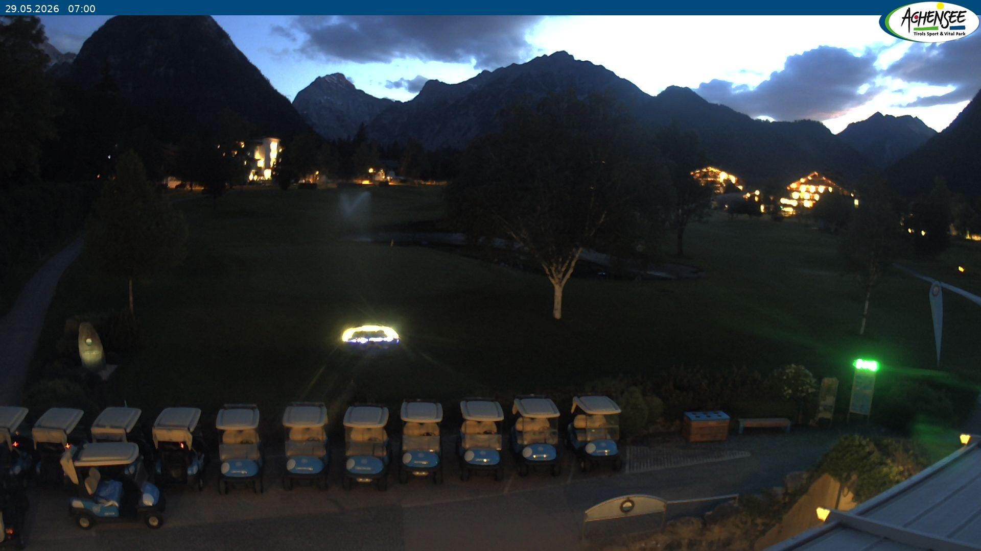 Archiv Foto Webcam Pertisau am Achensee - Golfclub