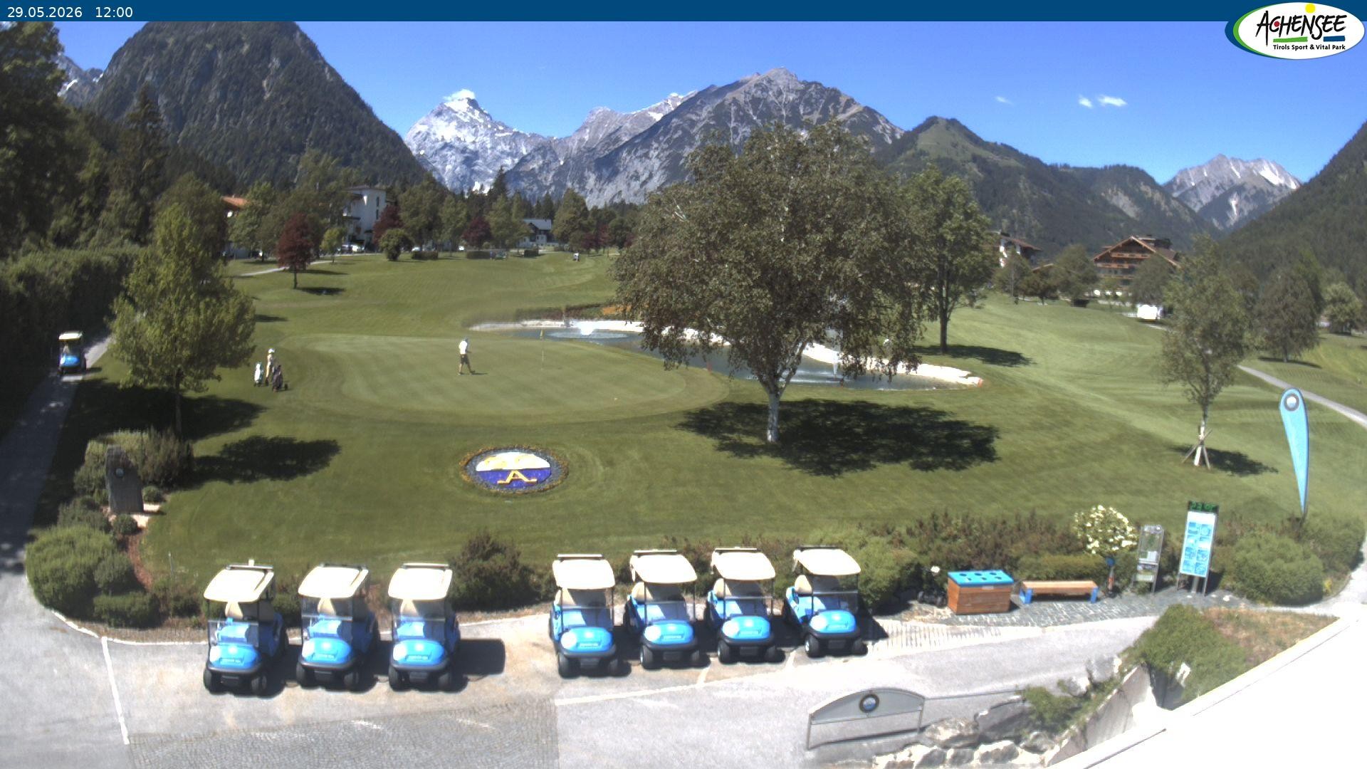 Archiv Foto Webcam Pertisau am Achensee - Golfclub