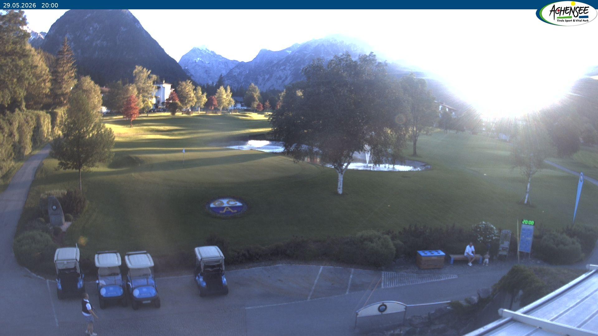 Archiv Foto Webcam Pertisau am Achensee - Golfclub