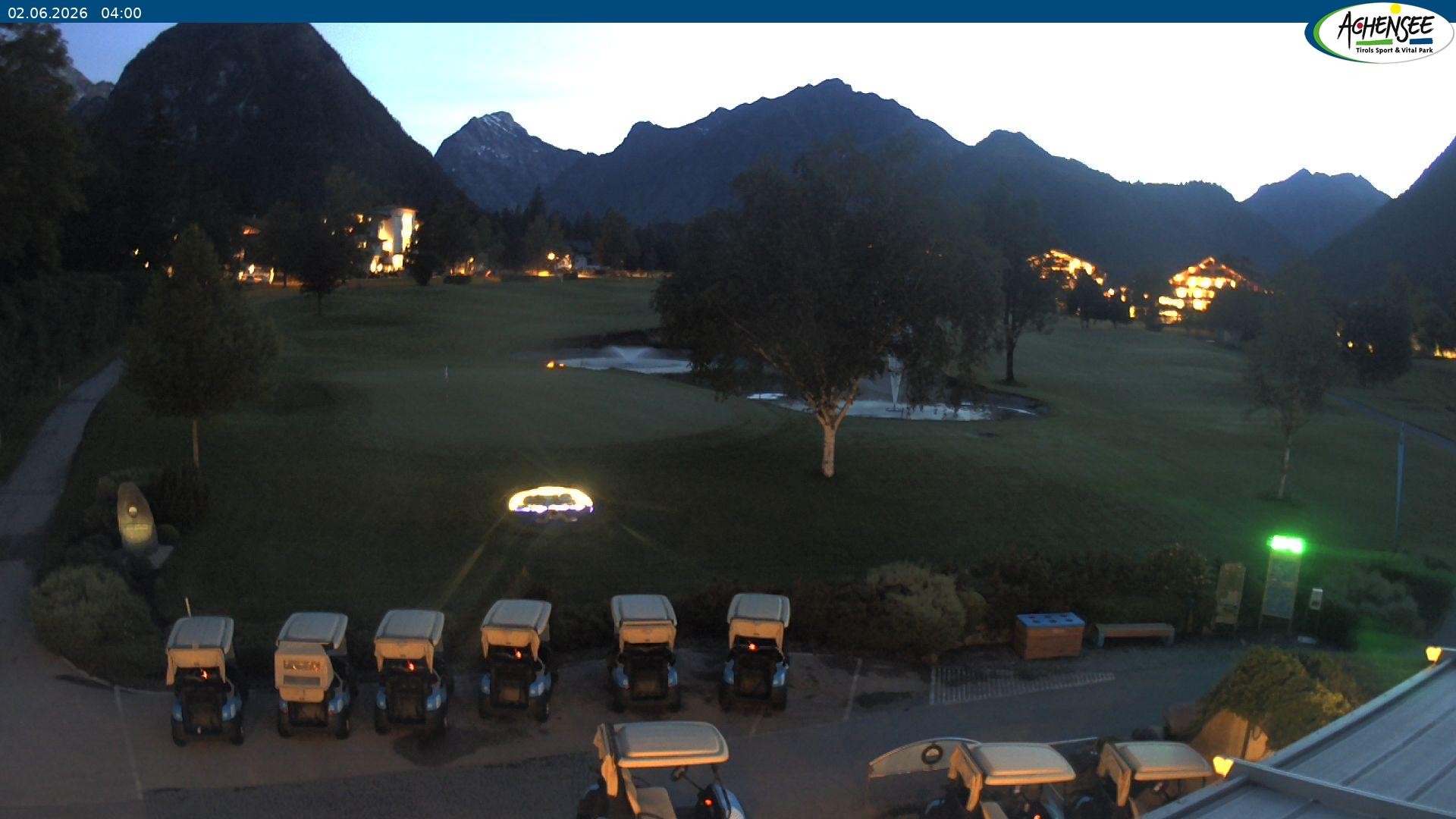 Archiv Foto Webcam Pertisau am Achensee - Golfclub