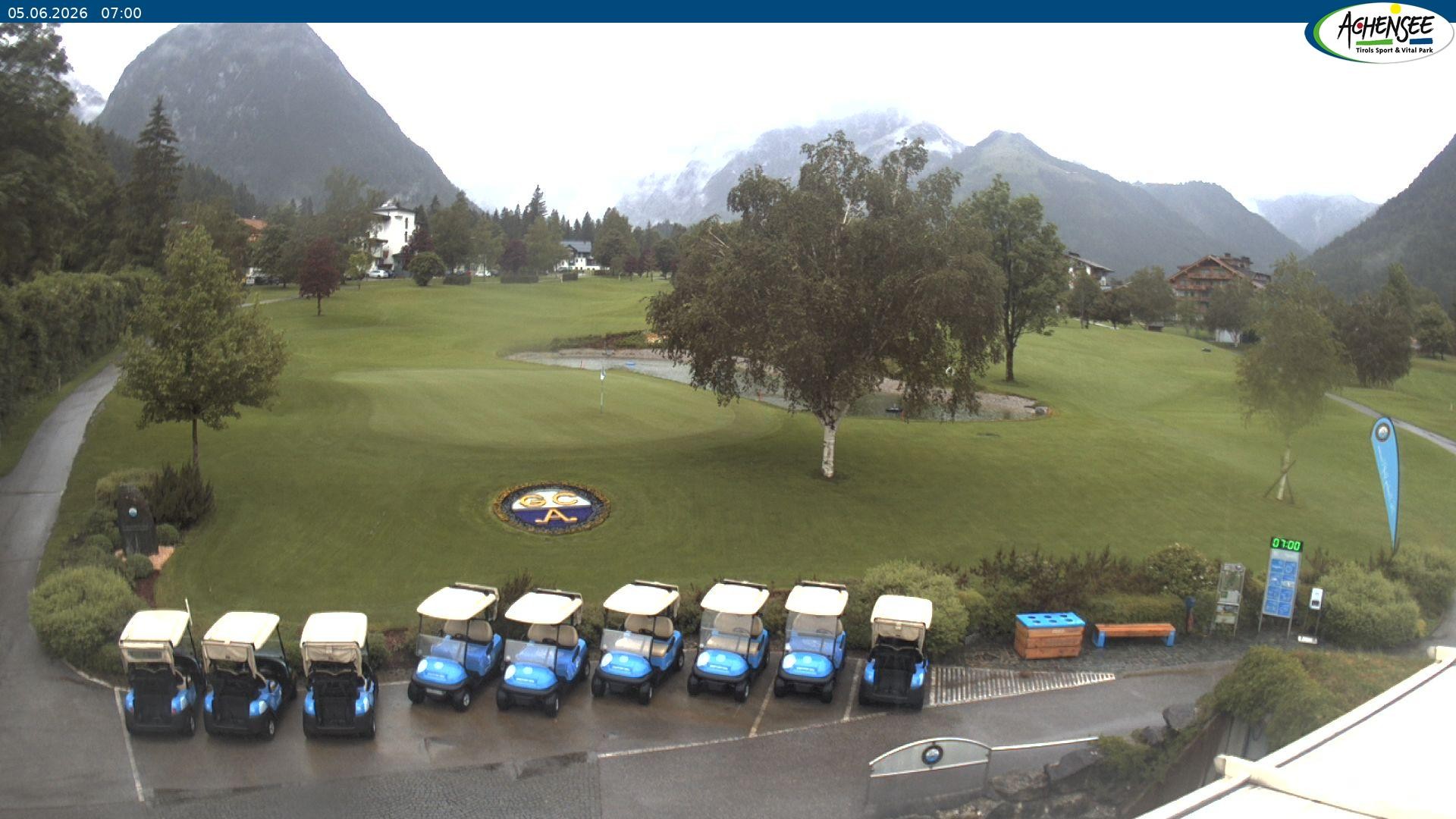 Archiv Foto Webcam Pertisau am Achensee - Golfclub