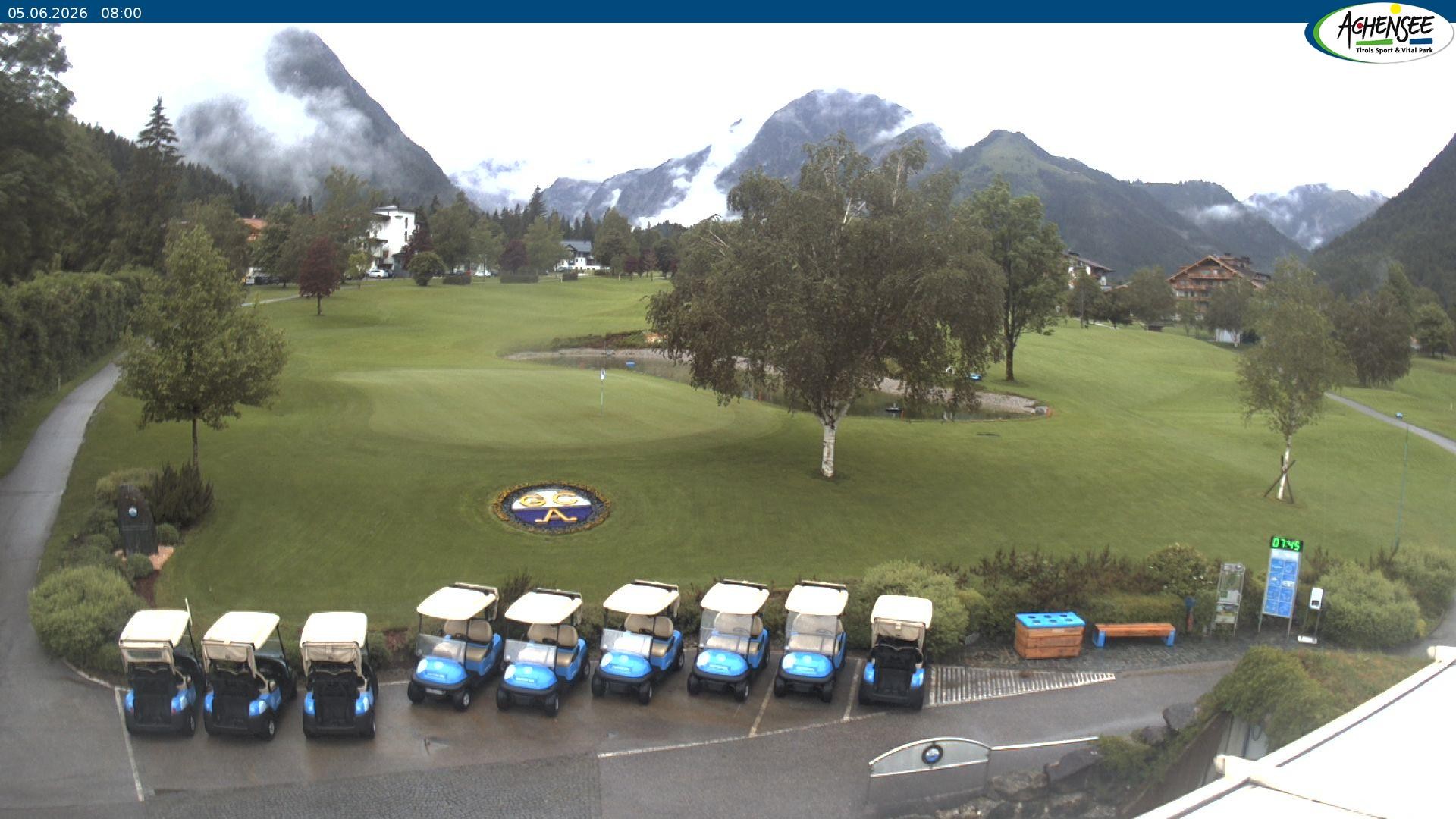 Archiv Foto Webcam Pertisau am Achensee - Golfclub