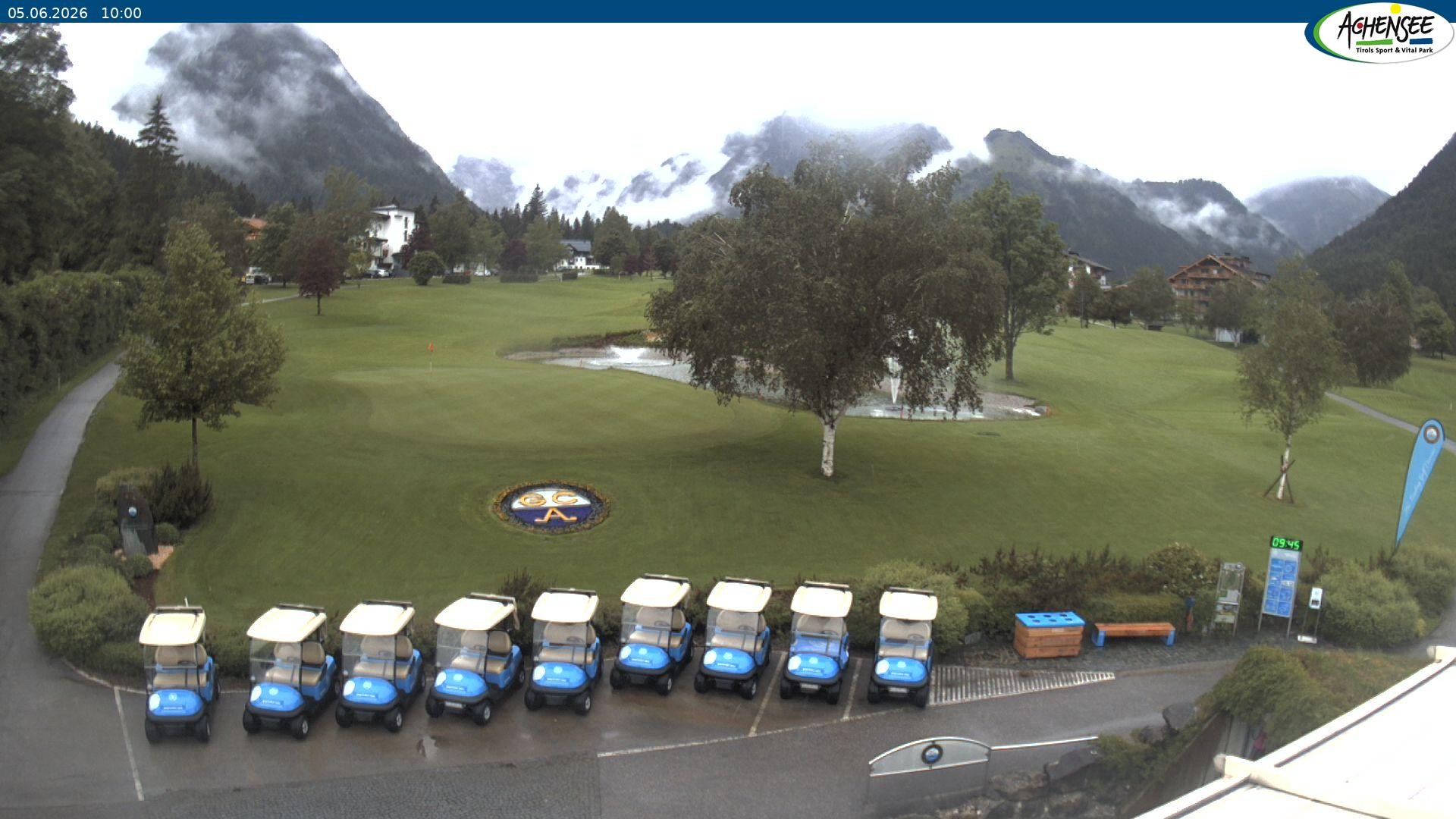 Archiv Foto Webcam Pertisau am Achensee - Golfclub