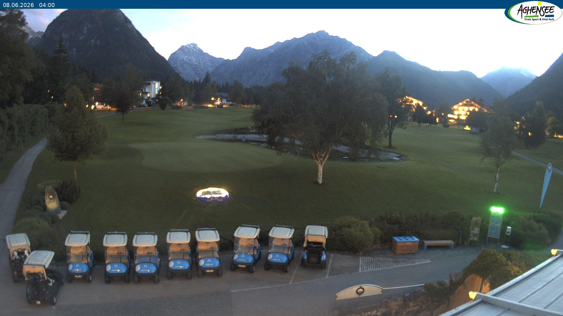 Archiv Foto Webcam Pertisau am Achensee - Golfclub