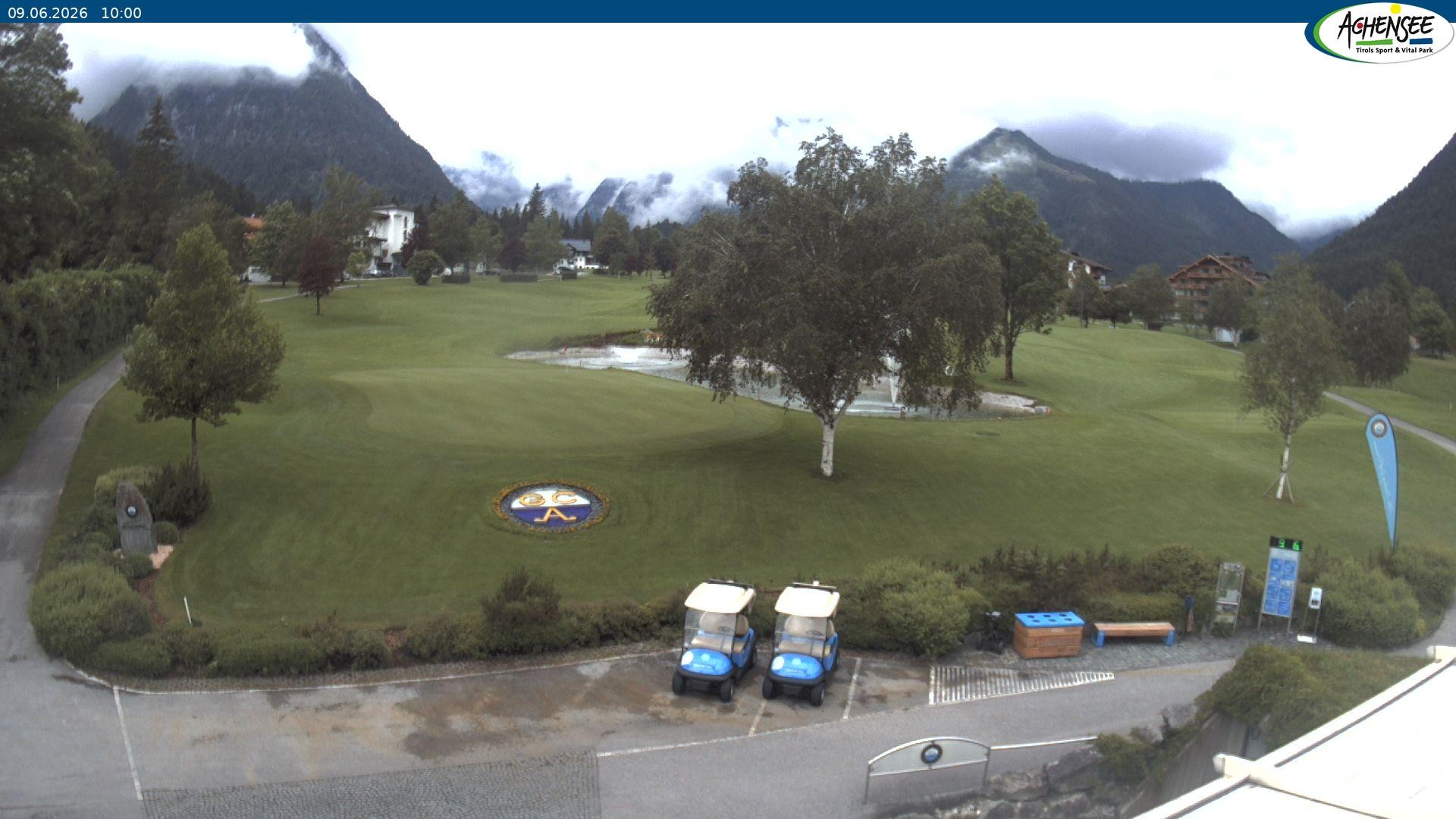 Archiv Foto Webcam Pertisau am Achensee - Golfclub