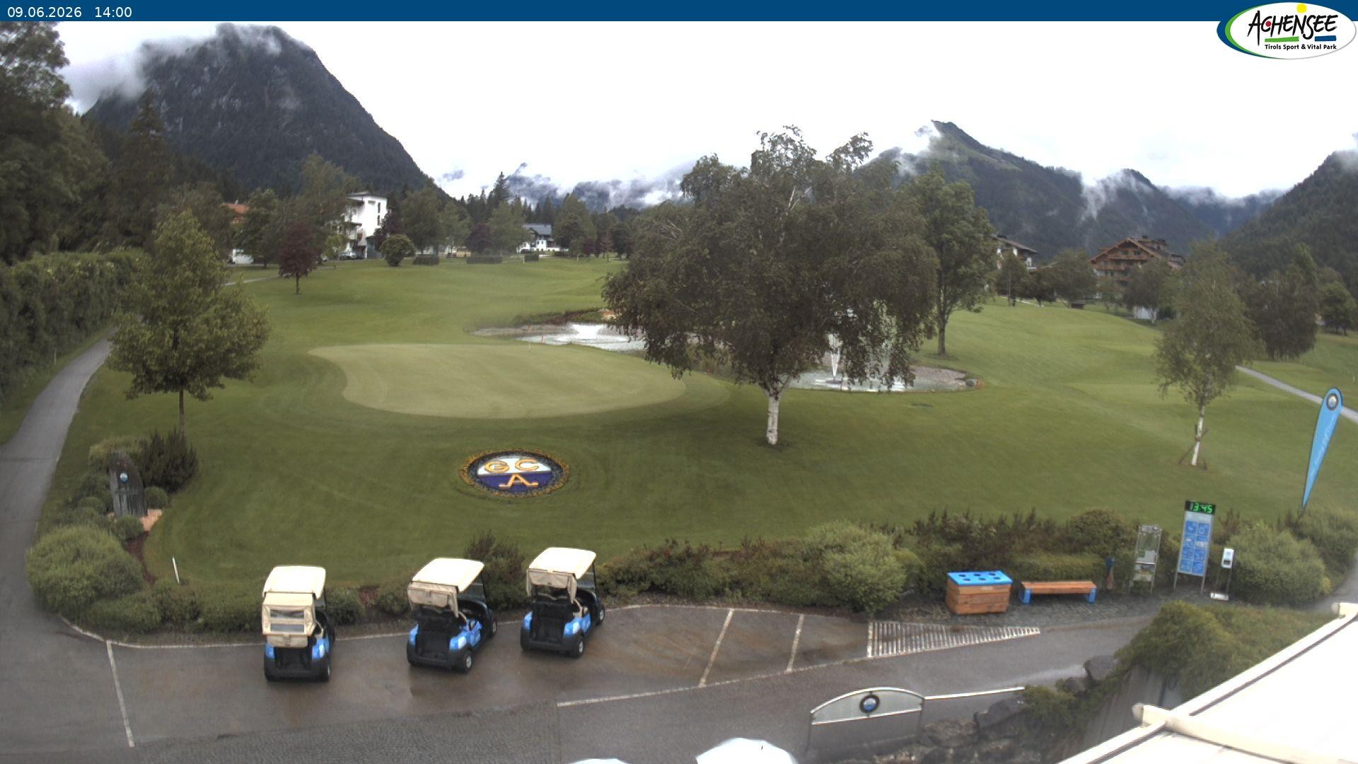 Archiv Foto Webcam Pertisau am Achensee - Golfclub