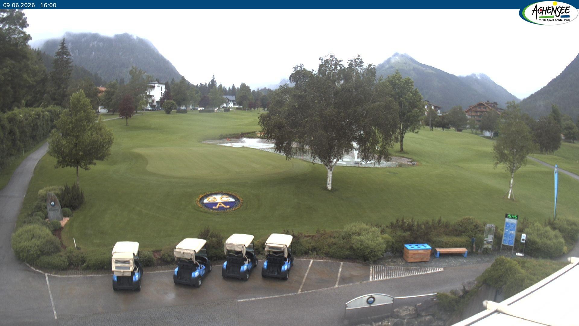 Archiv Foto Webcam Pertisau am Achensee - Golfclub
