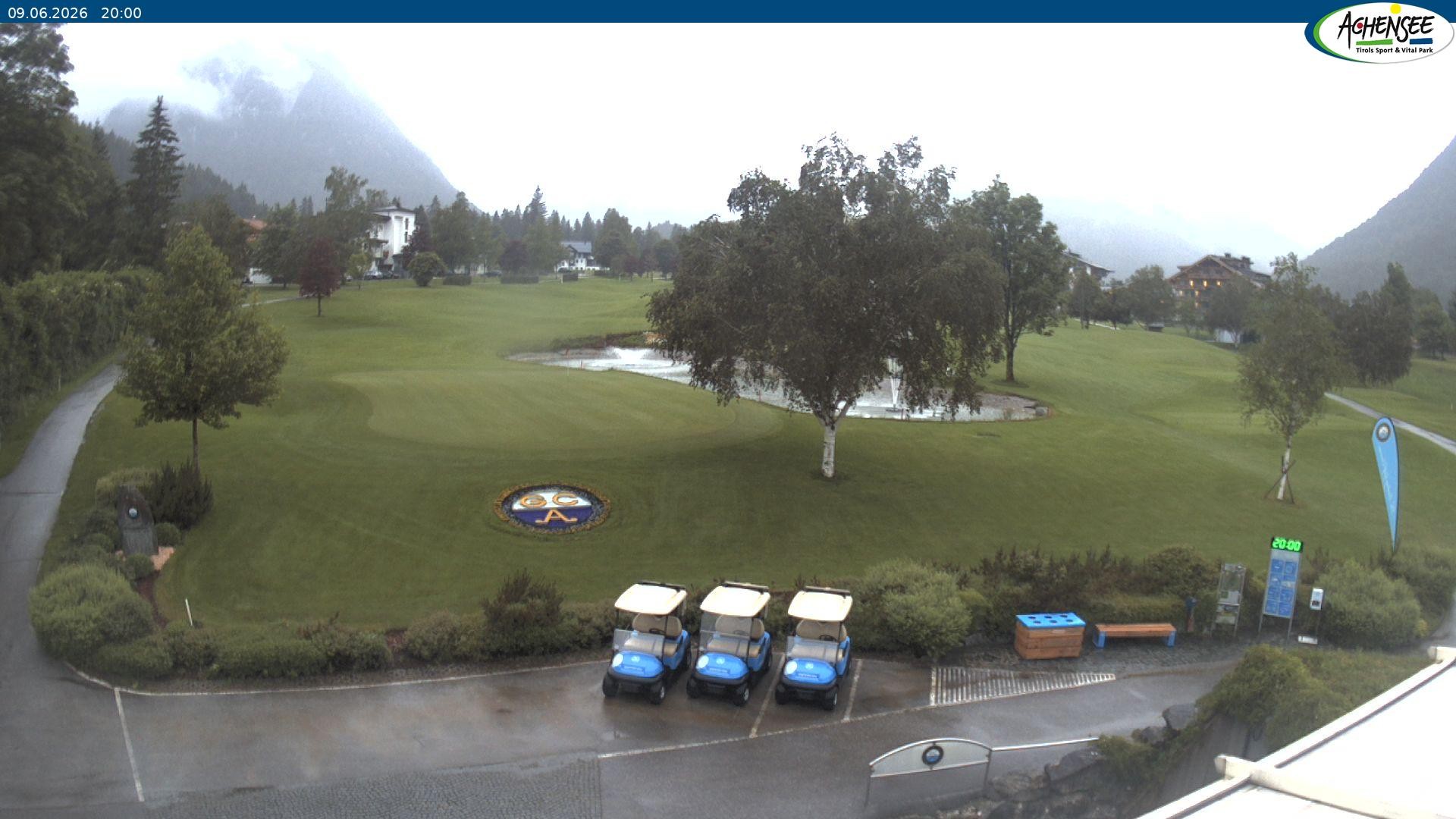 Archiv Foto Webcam Pertisau am Achensee - Golfclub