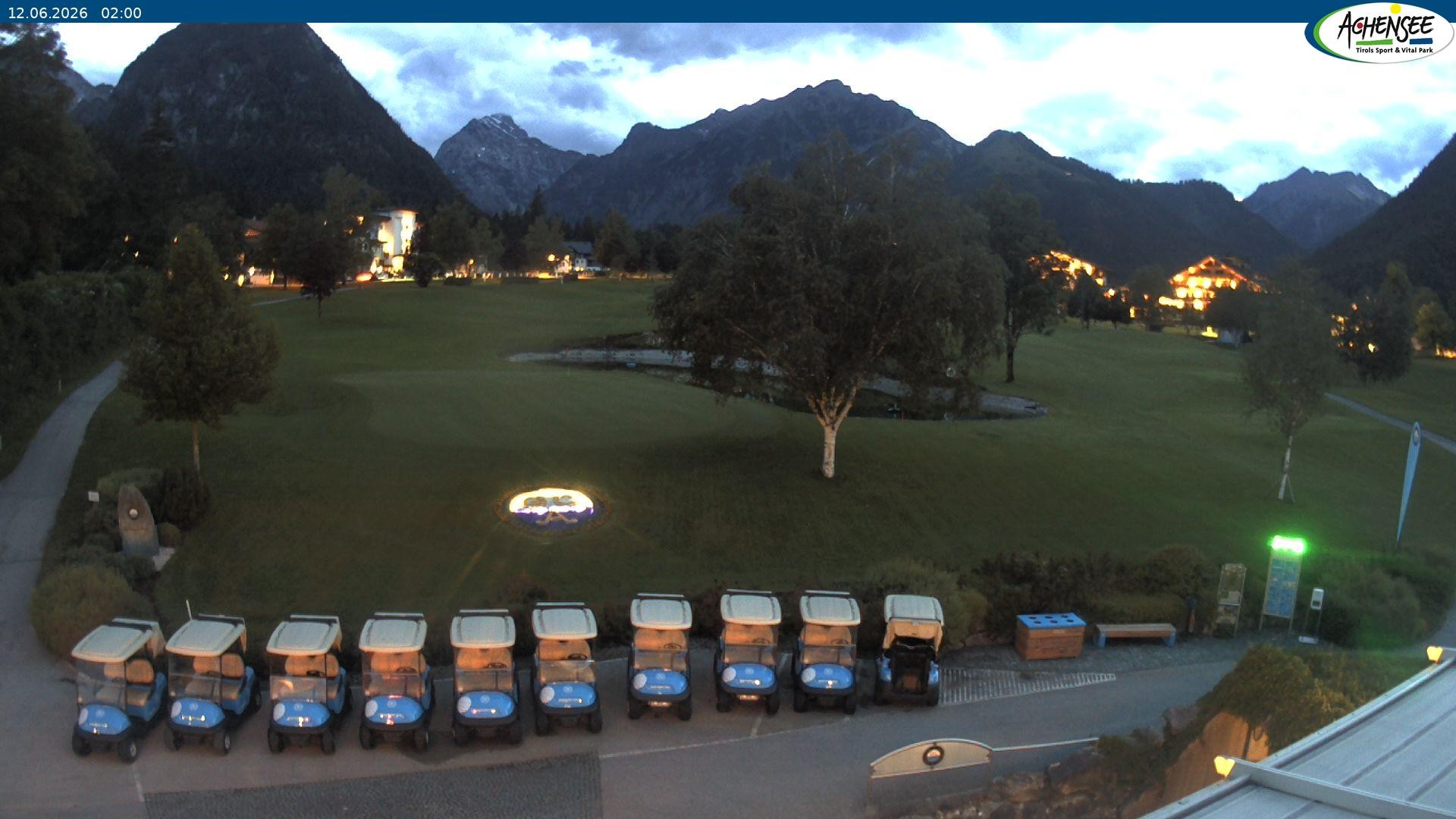Archiv Foto Webcam Pertisau am Achensee - Golfclub