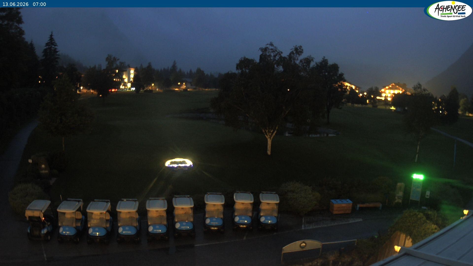 Archived image Webcam Pertisau, golfclub