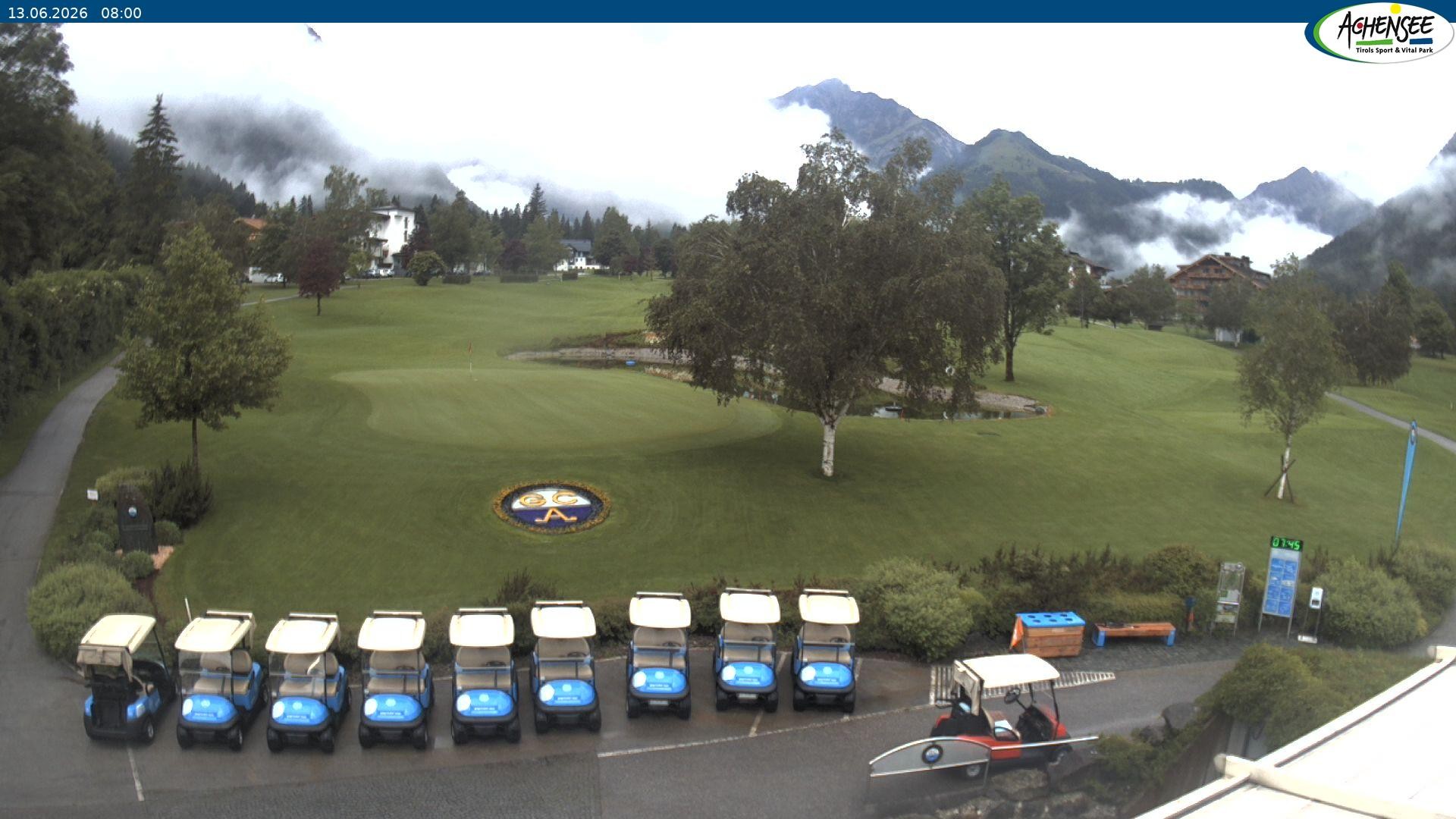 Archived image Webcam Pertisau, golfclub