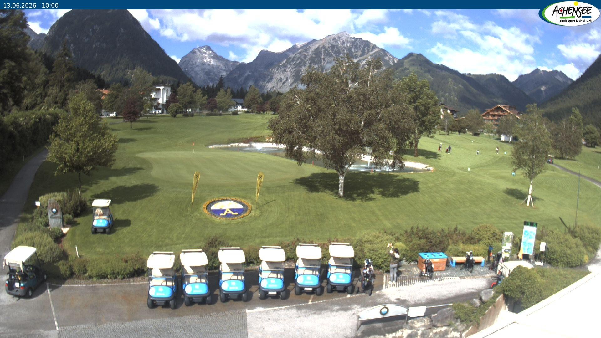 Archived image Webcam Pertisau, golfclub