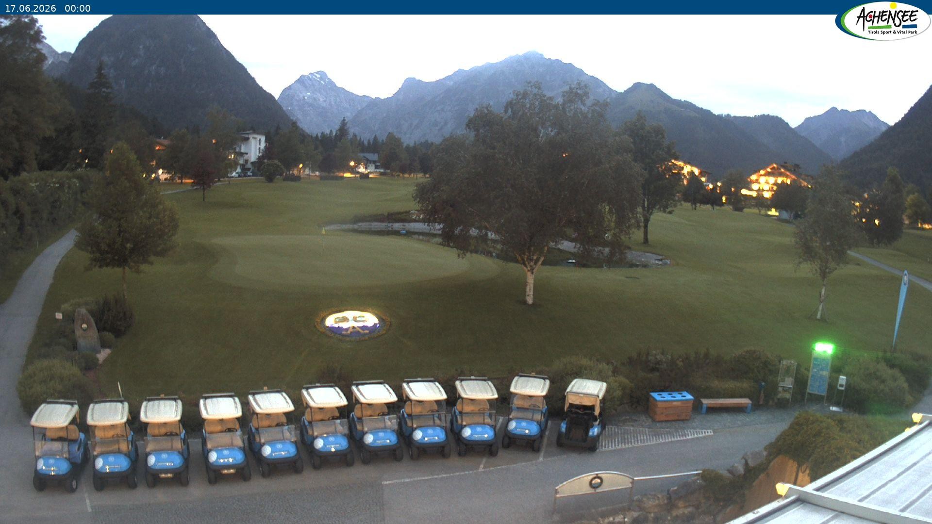 Archiv Foto Webcam Pertisau am Achensee - Golfclub