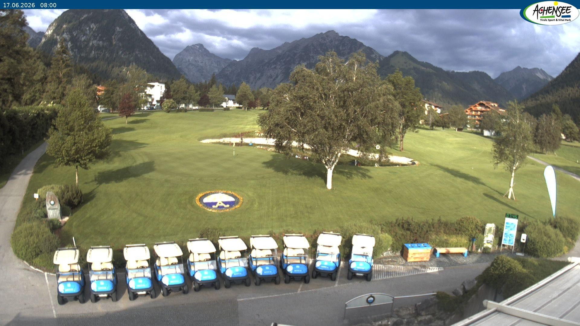 Archiv Foto Webcam Pertisau am Achensee - Golfclub