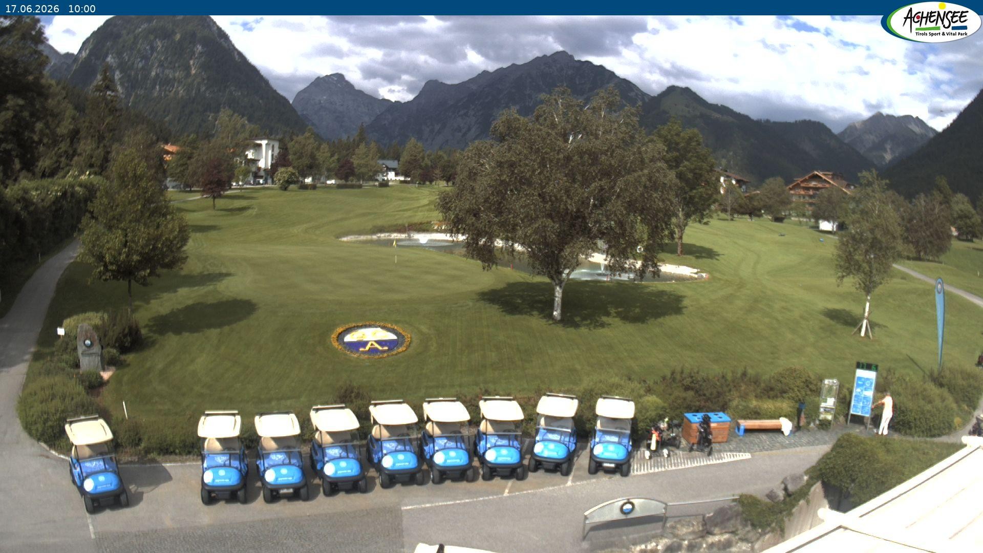 Archiv Foto Webcam Pertisau am Achensee - Golfclub