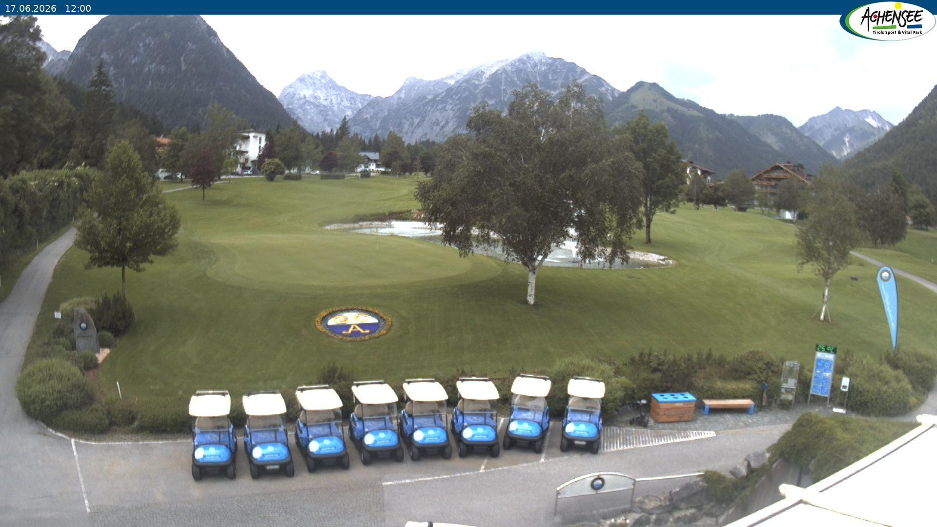 Archiv Foto Webcam Pertisau am Achensee - Golfclub