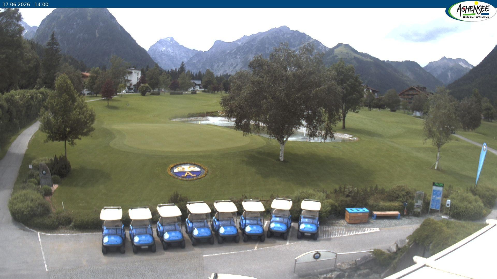 Archiv Foto Webcam Pertisau am Achensee - Golfclub