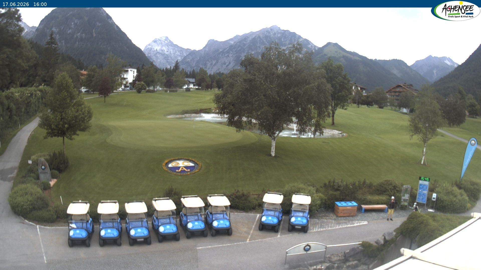 Archiv Foto Webcam Pertisau am Achensee - Golfclub