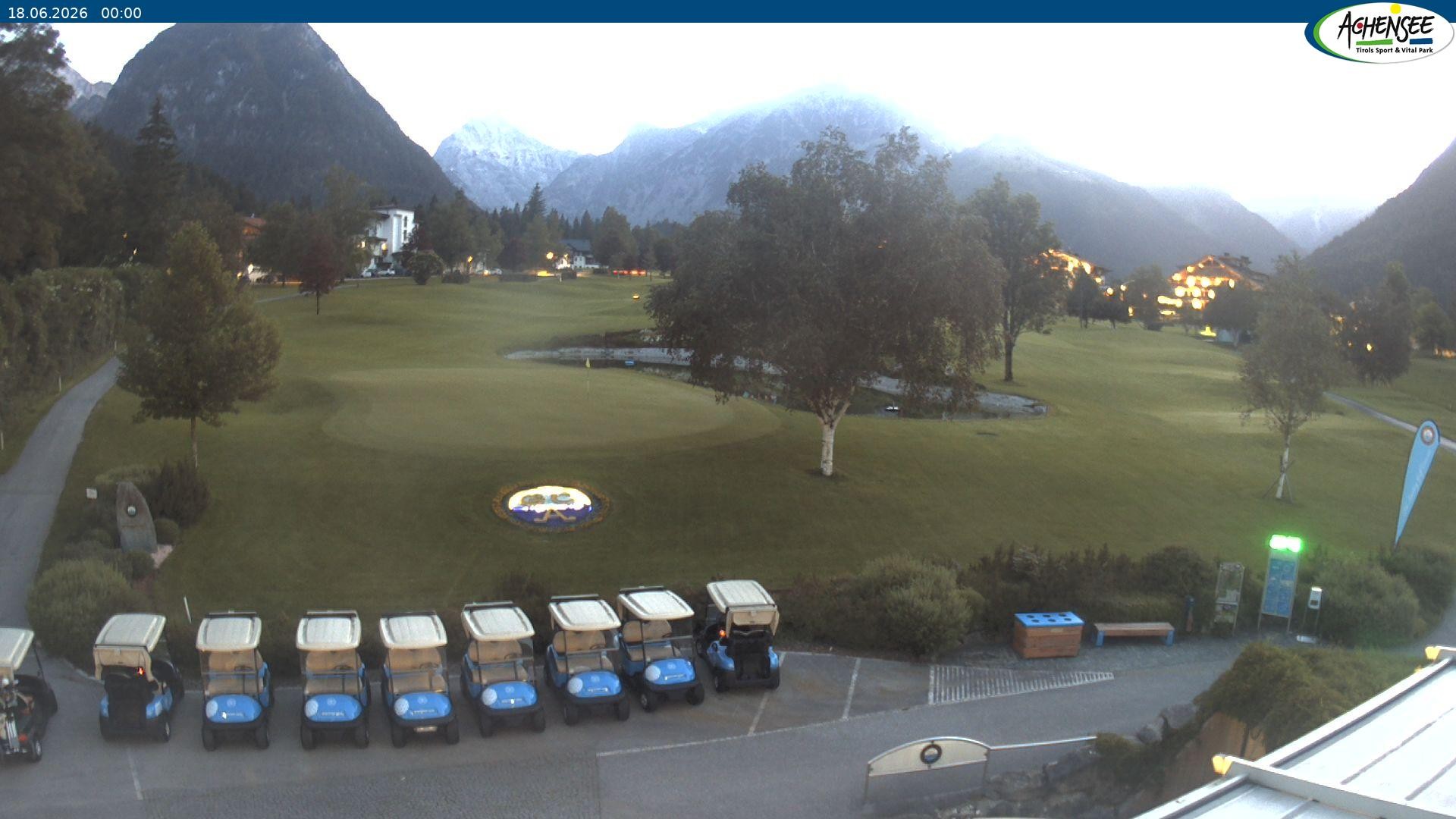 Archiv Foto Webcam Pertisau am Achensee - Golfclub