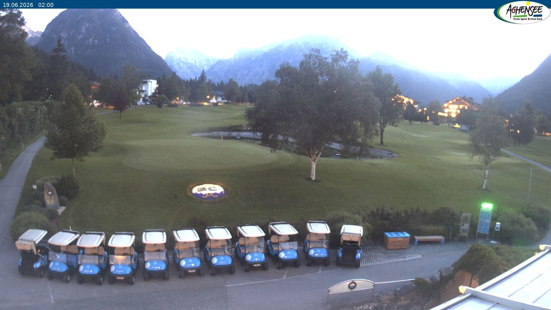 Archiv Foto Webcam Pertisau am Achensee - Golfclub