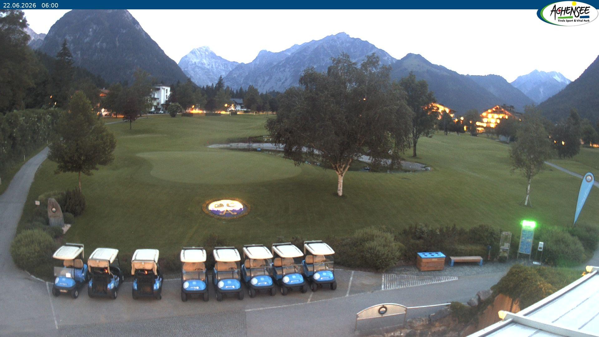 Archived image Webcam Pertisau, golfclub