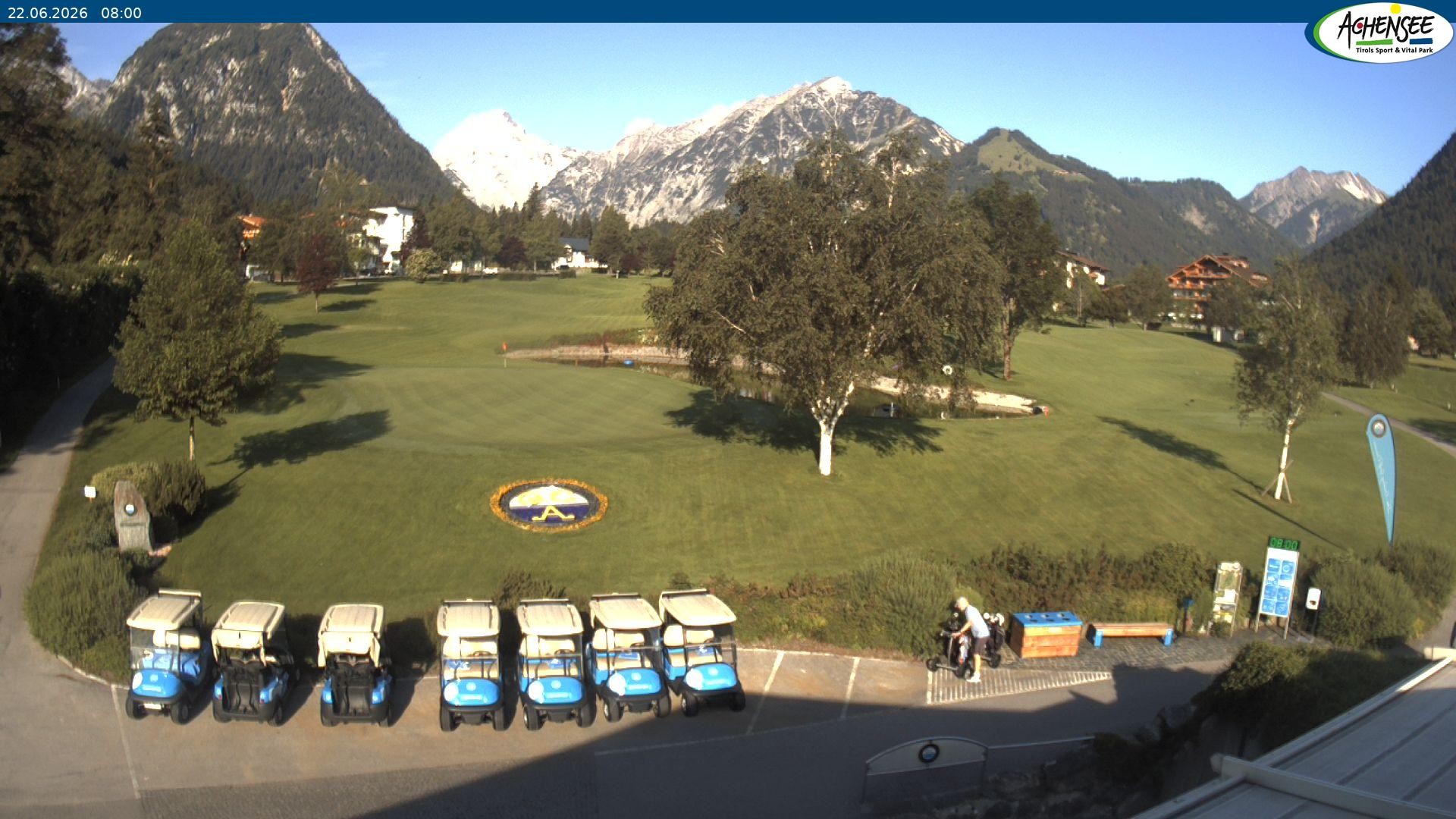 Archived image Webcam Pertisau, golfclub