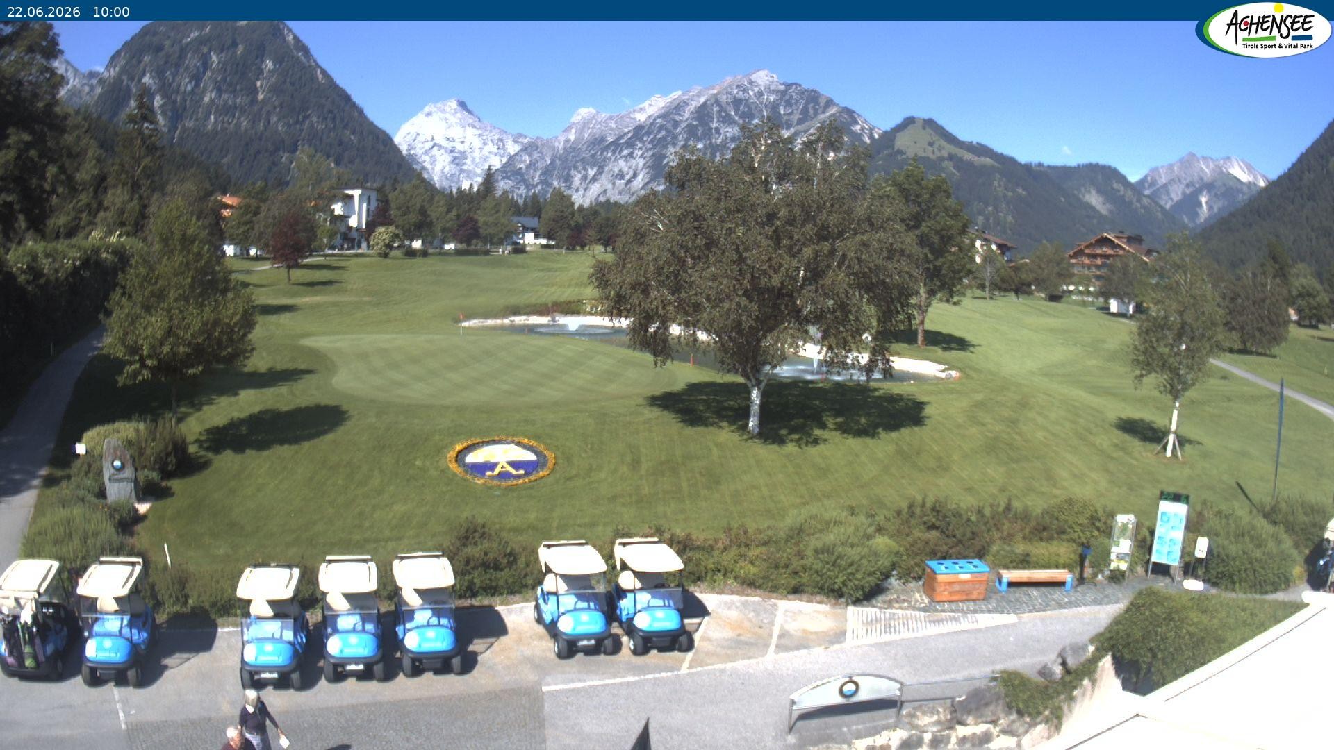 Archived image Webcam Pertisau, golfclub