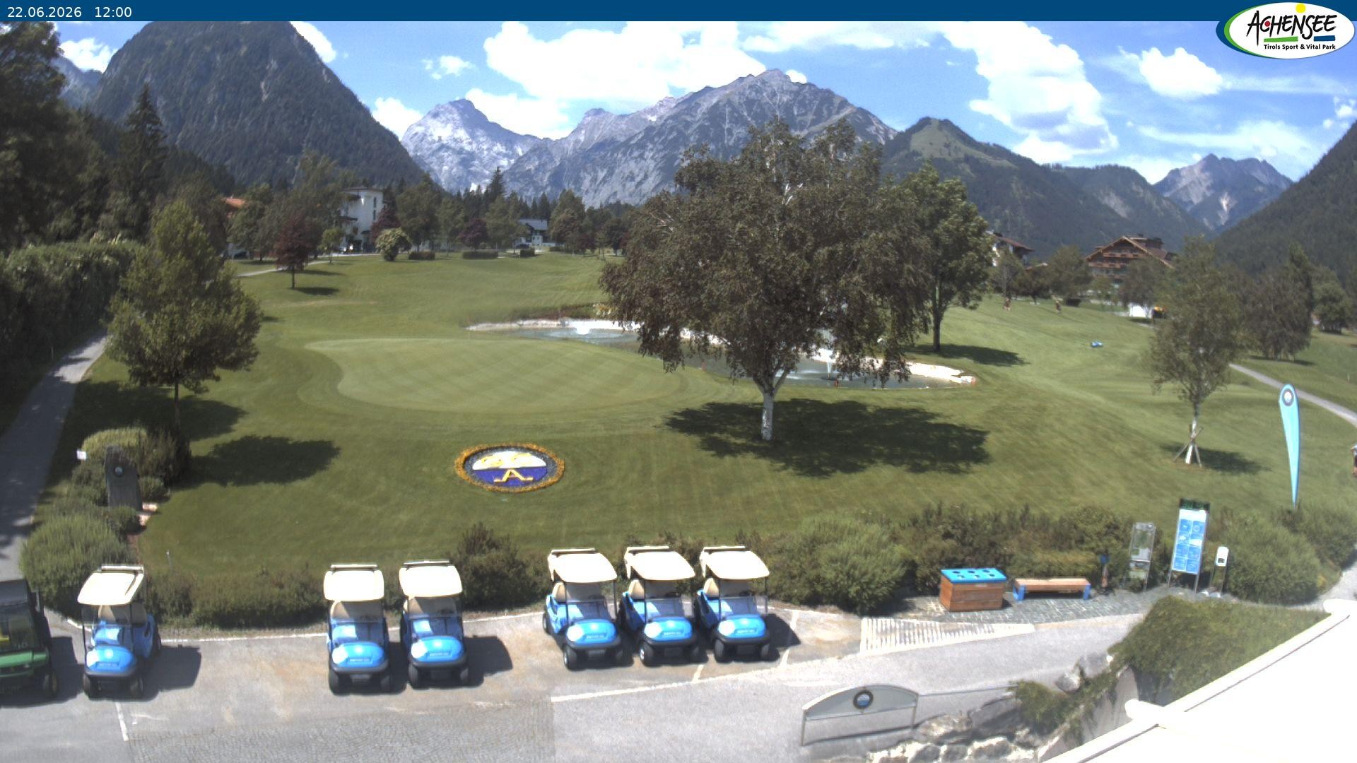 Archived image Webcam Pertisau, golfclub