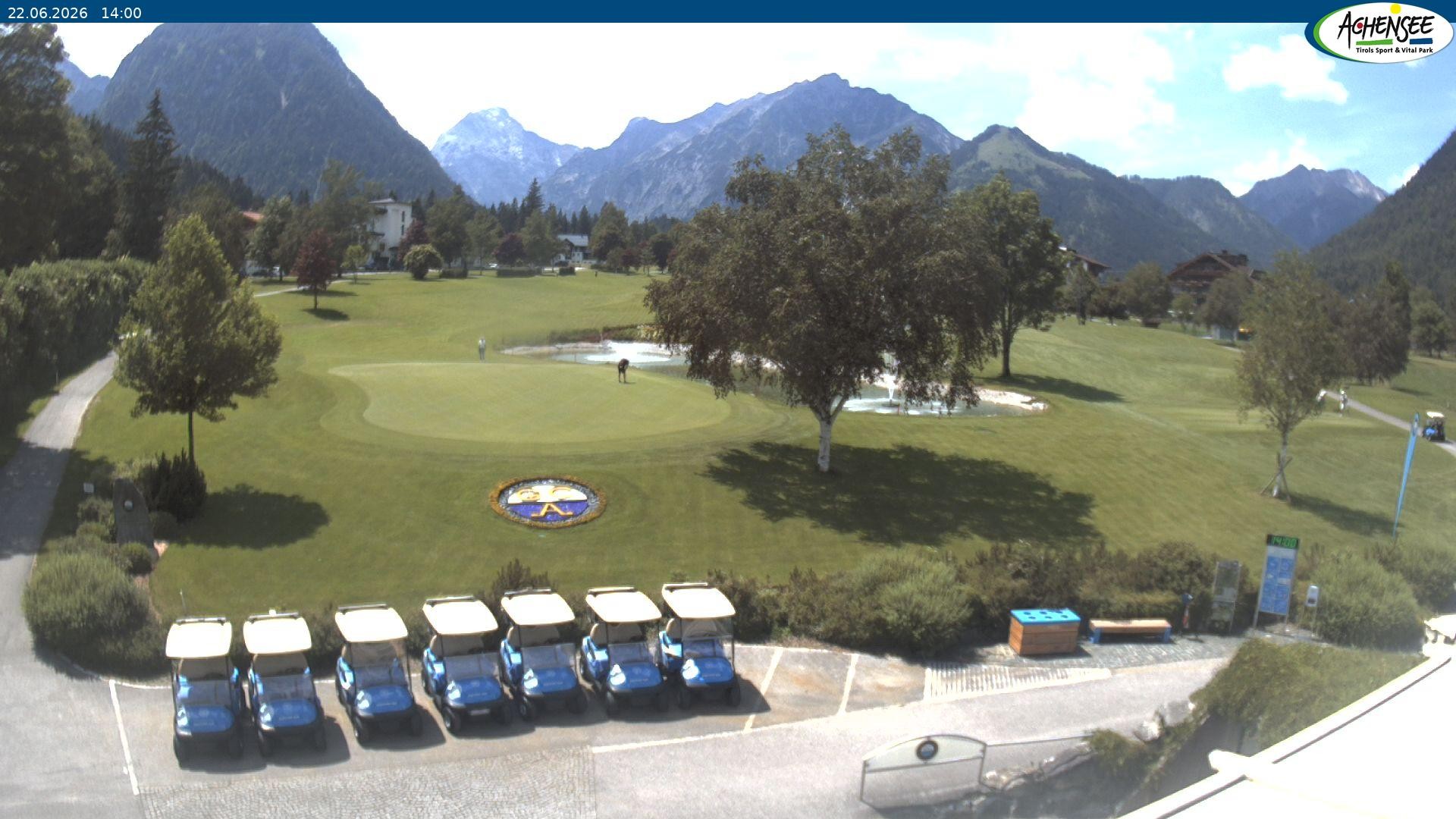 Archived image Webcam Pertisau, golfclub