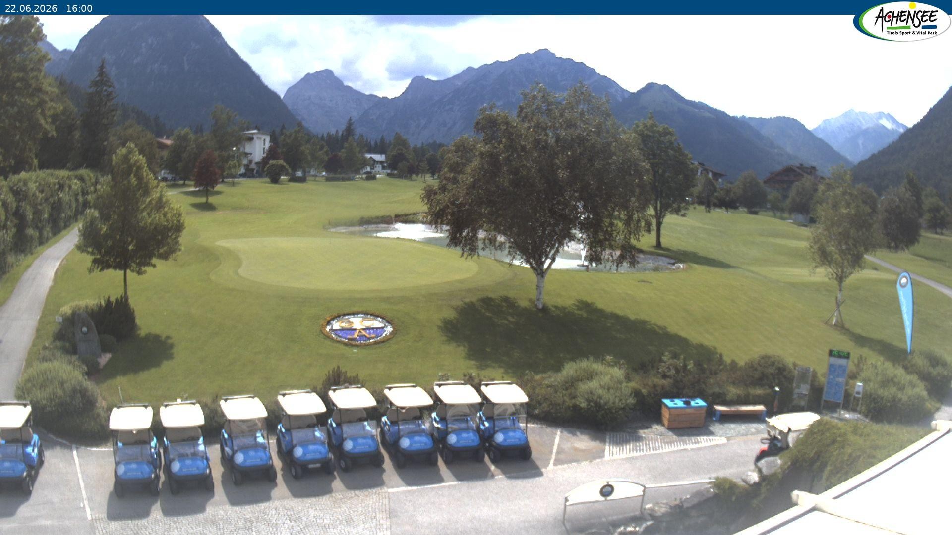 Archived image Webcam Pertisau, golfclub