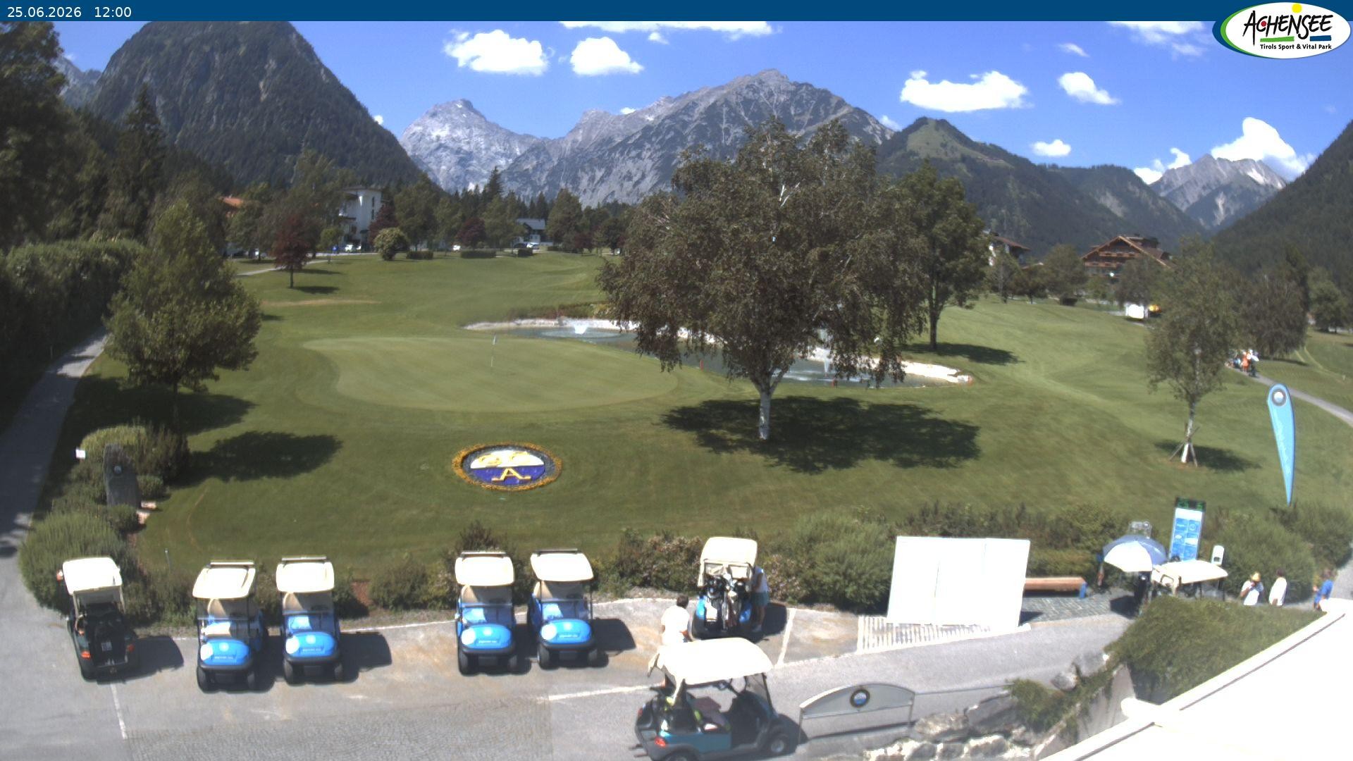 Archived image Webcam Pertisau, golfclub