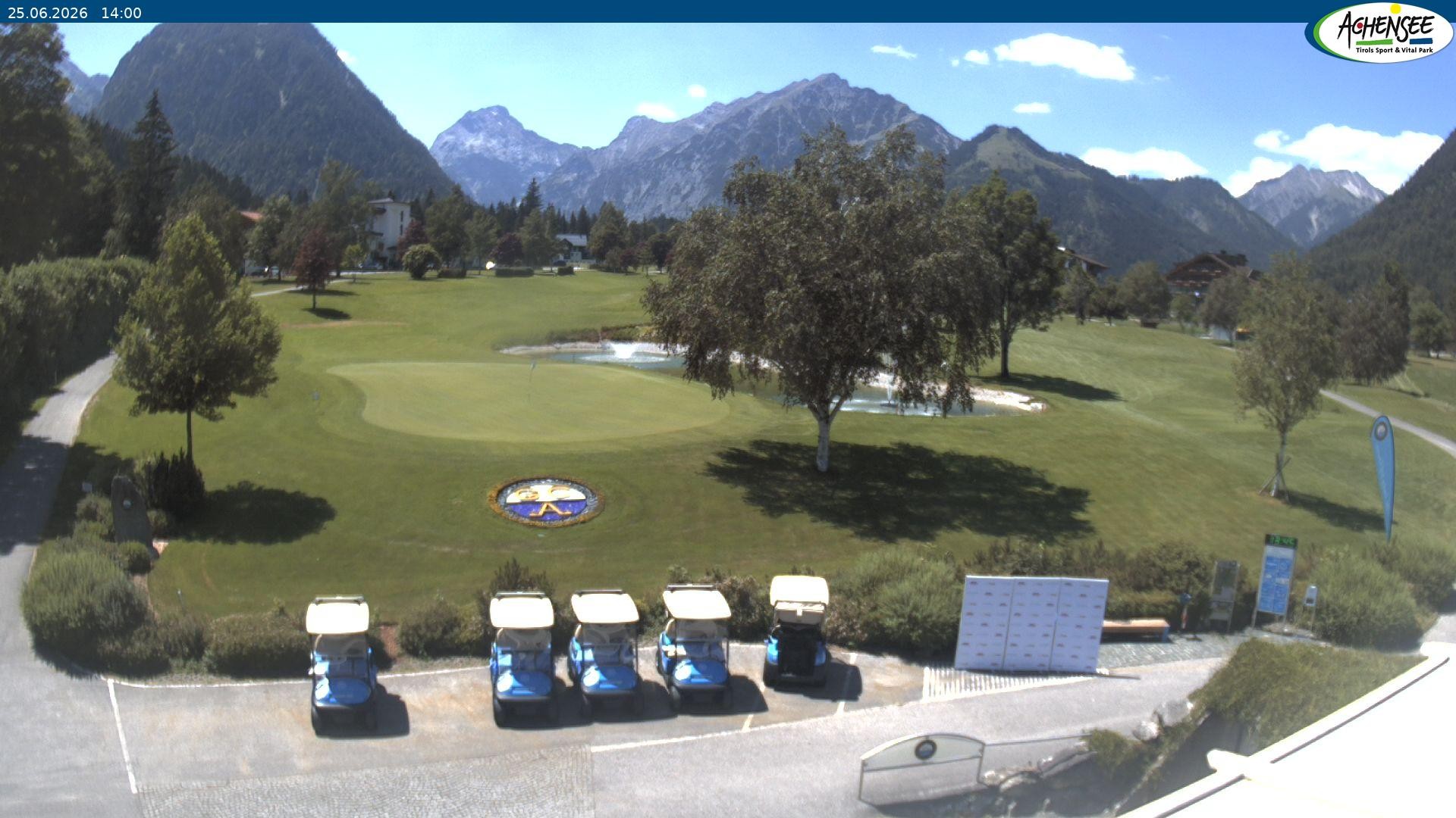 Archived image Webcam Pertisau, golfclub