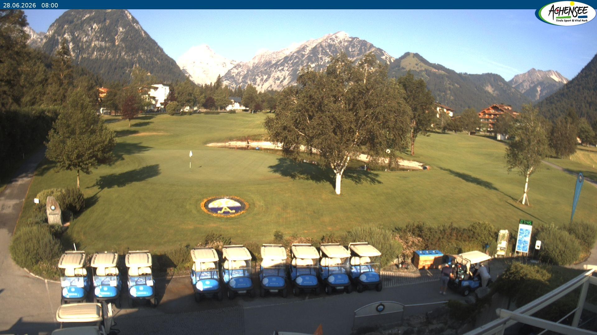 Archiv Foto Webcam Pertisau am Achensee - Golfclub