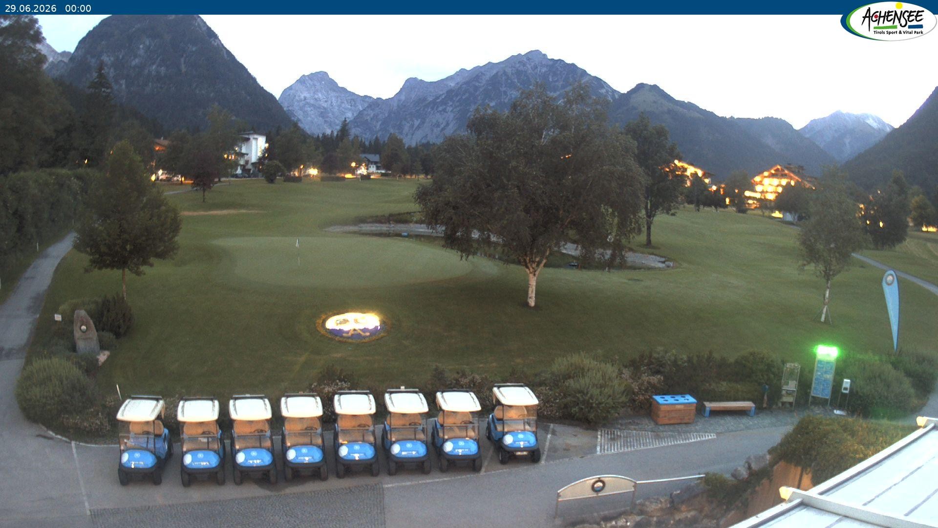 Archiv Foto Webcam Pertisau am Achensee - Golfclub