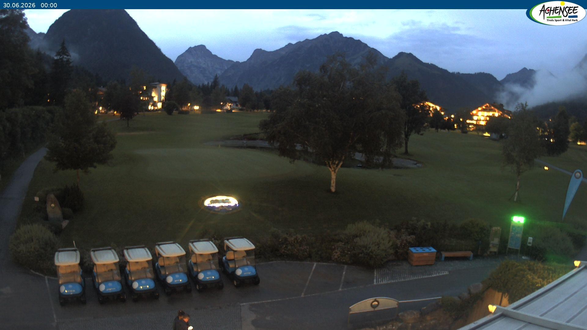 Archiv Foto Webcam Pertisau am Achensee - Golfclub