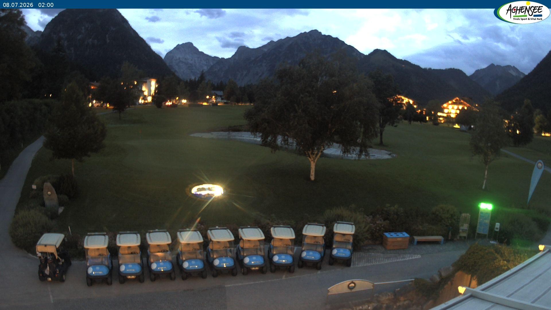 Archived image Webcam Pertisau, golfclub