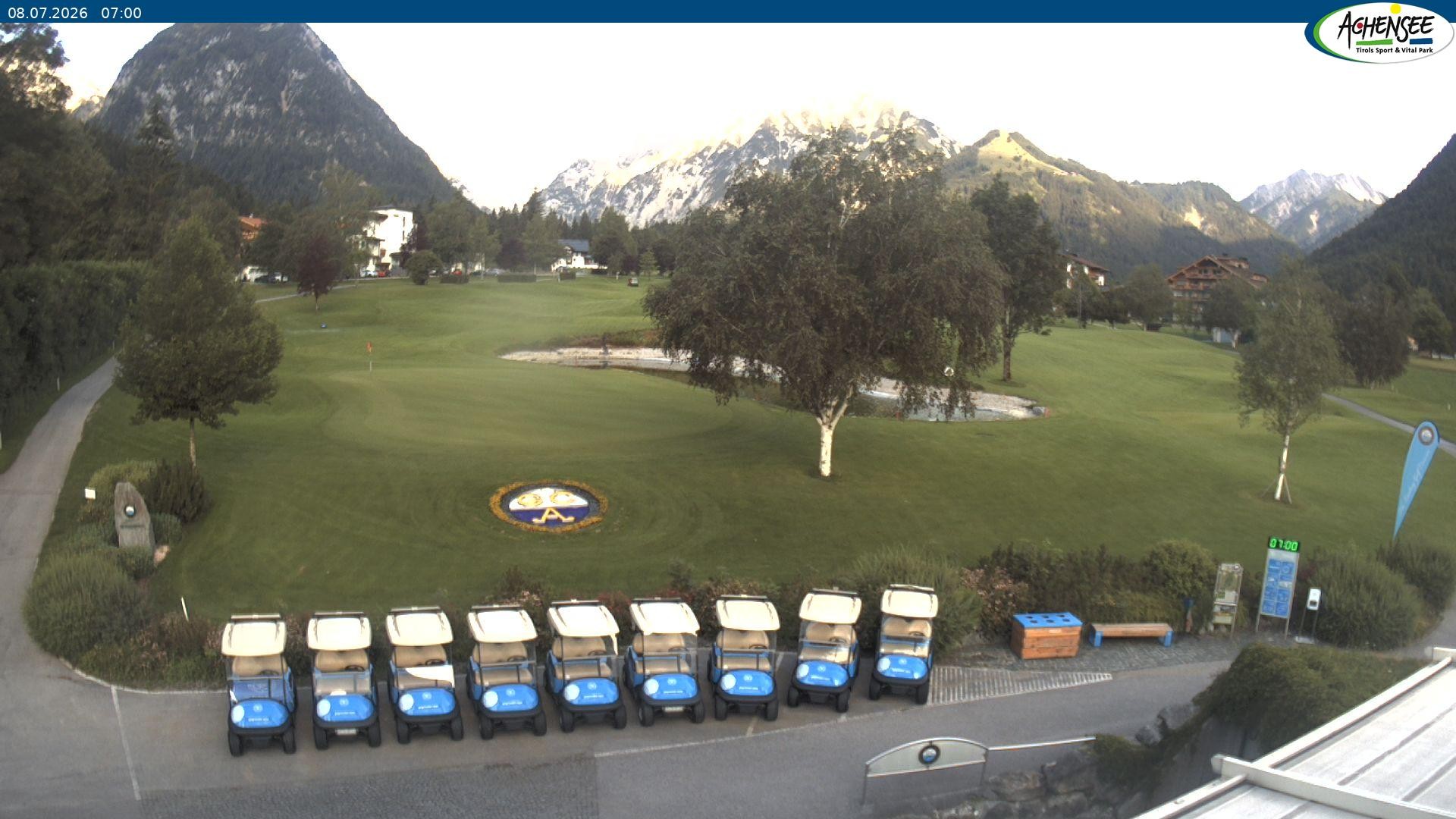 Archived image Webcam Pertisau, golfclub