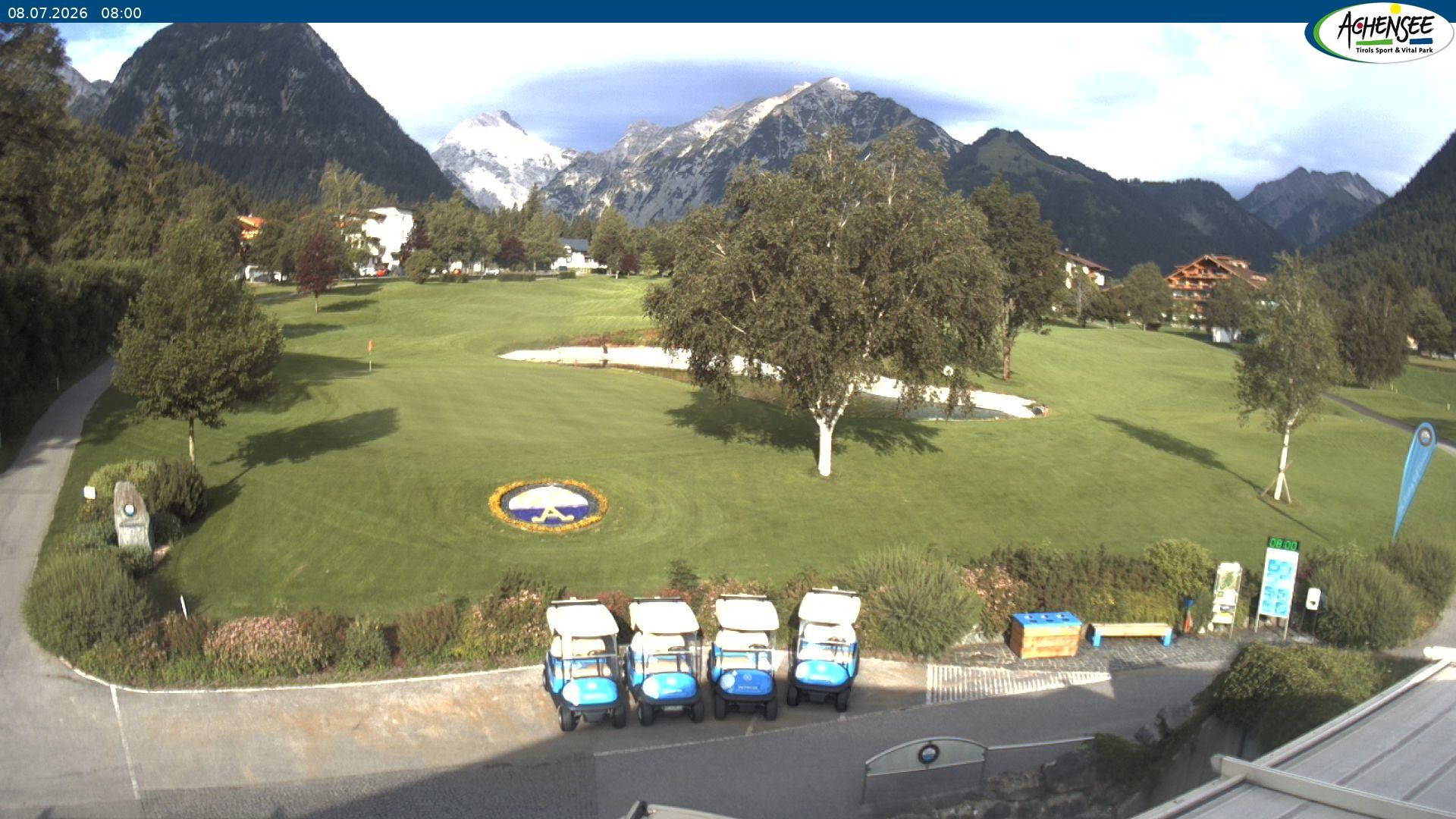 Archived image Webcam Pertisau, golfclub