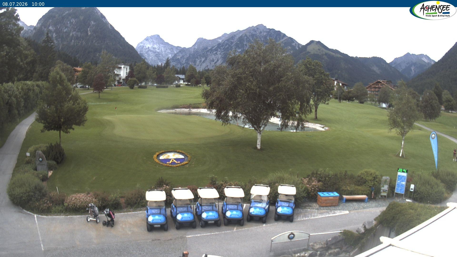 Archived image Webcam Pertisau, golfclub