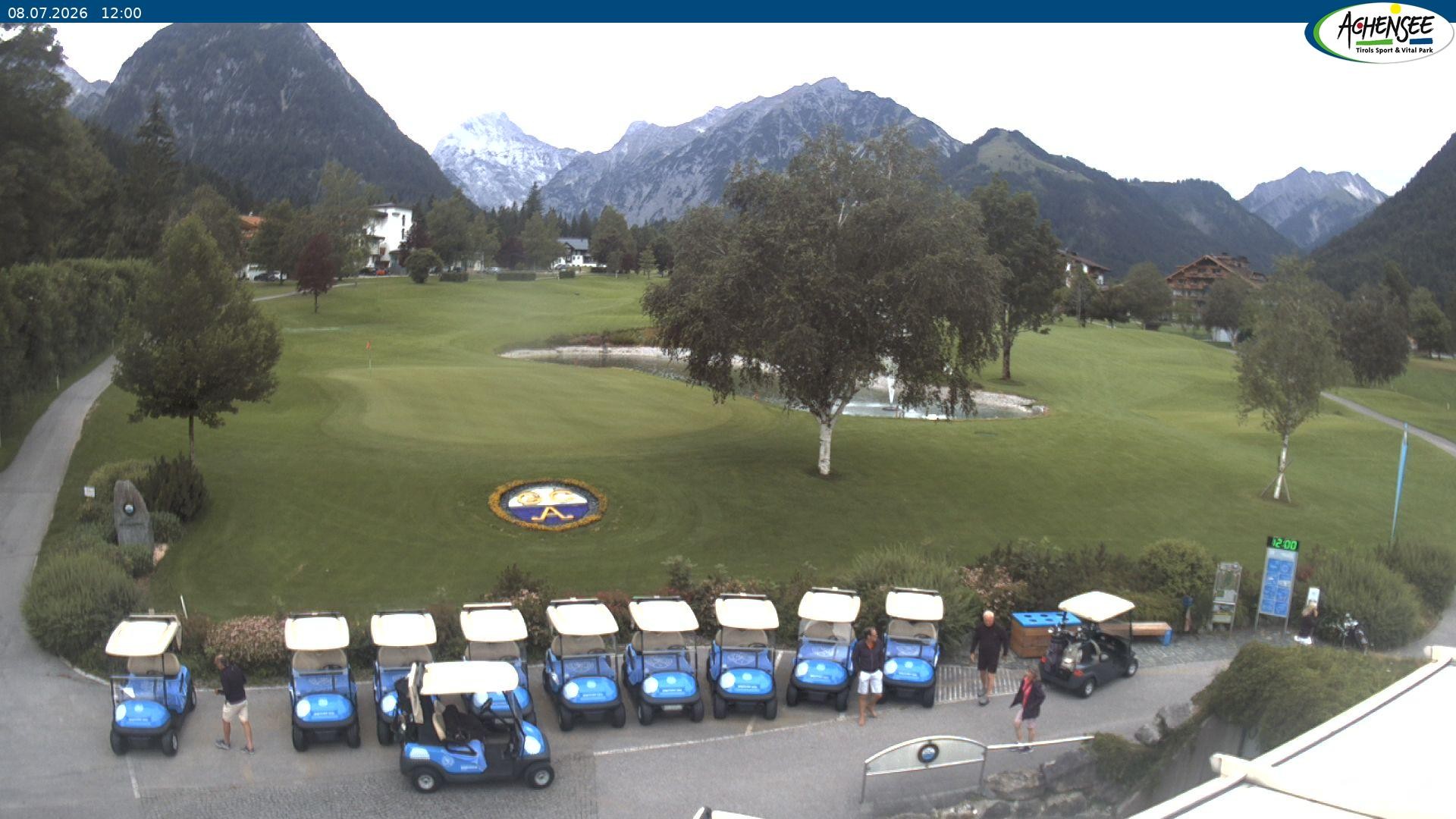 Archived image Webcam Pertisau, golfclub