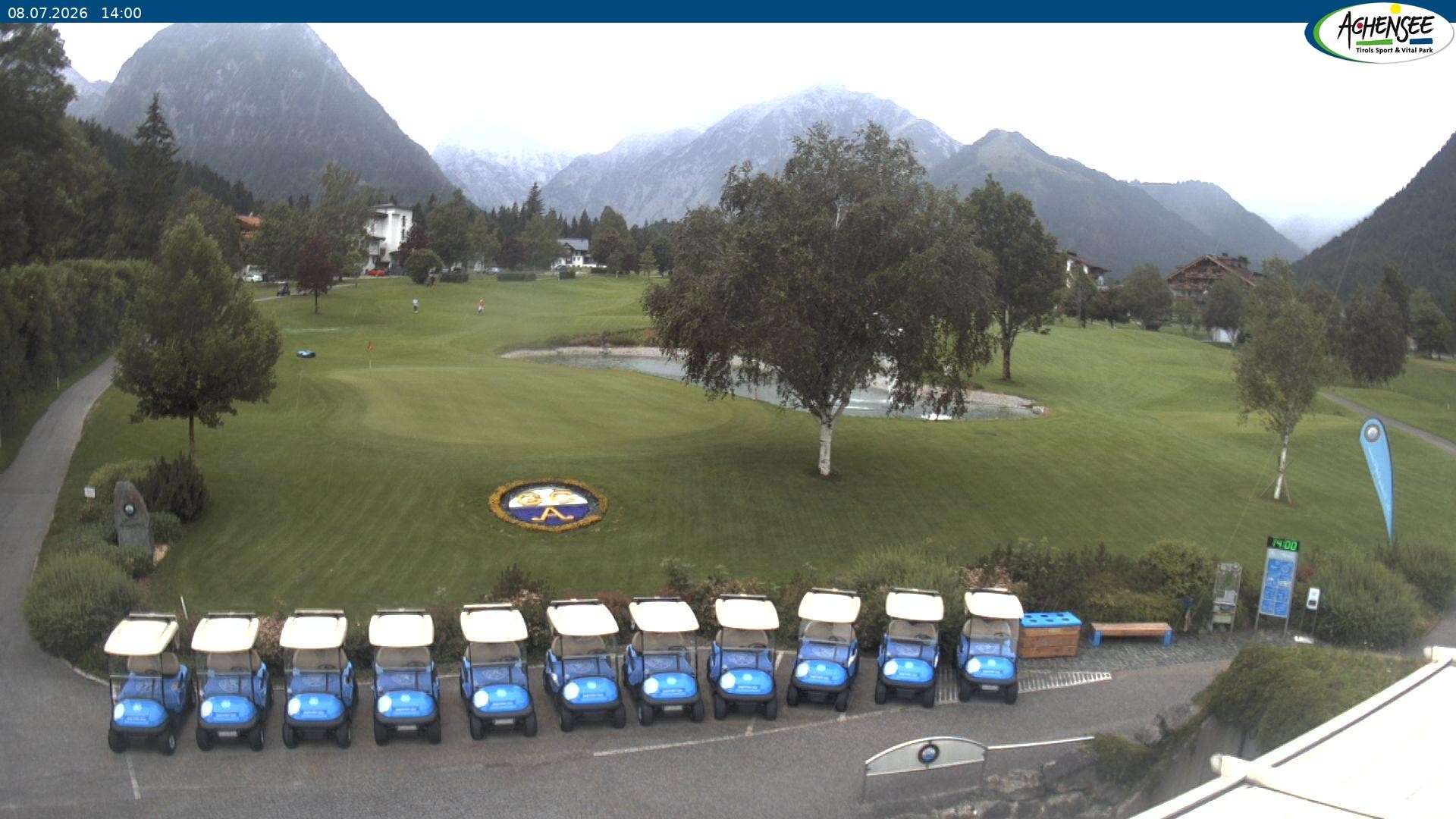 Archived image Webcam Pertisau, golfclub