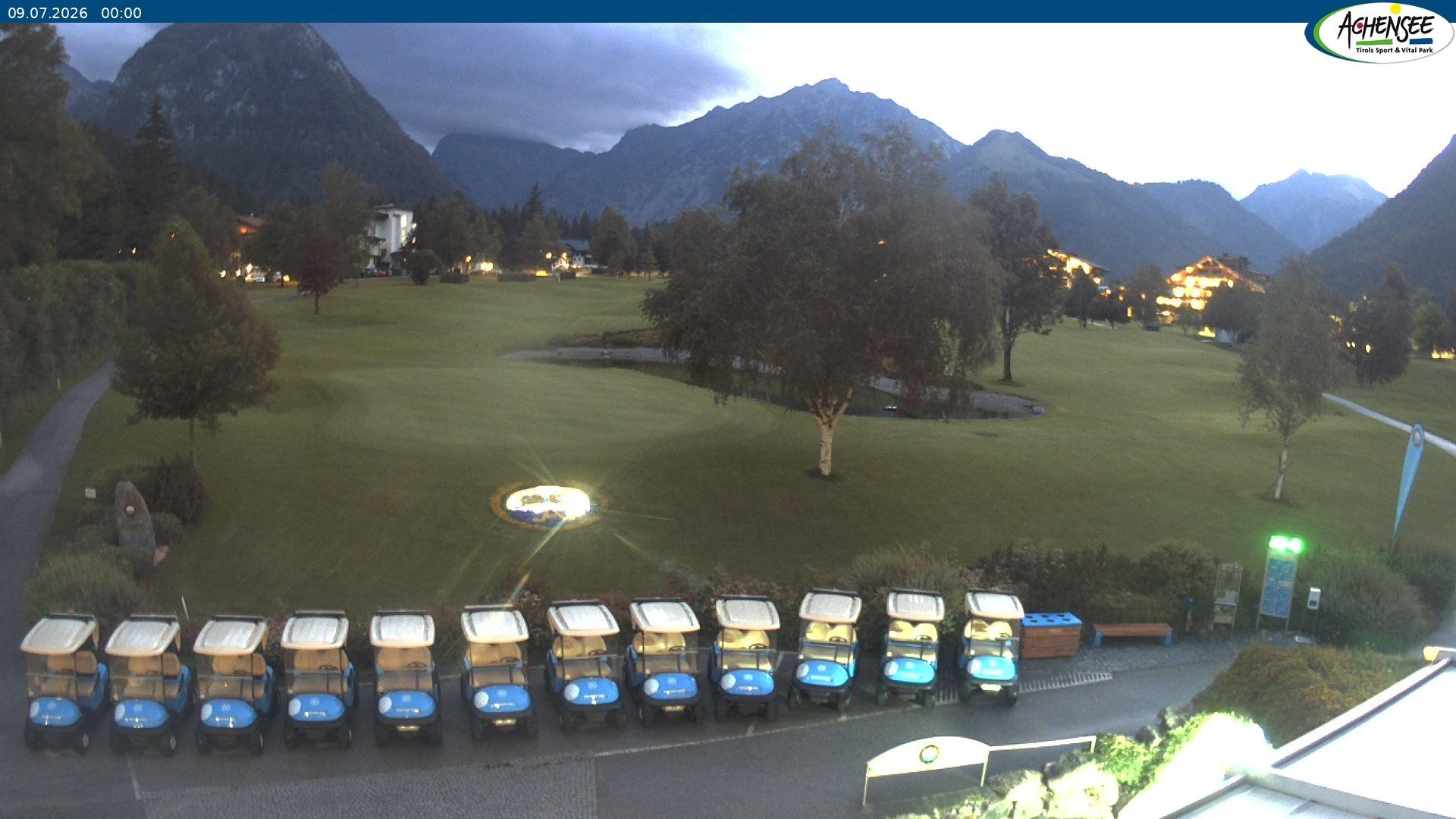 Archiv Foto Webcam Pertisau am Achensee - Golfclub