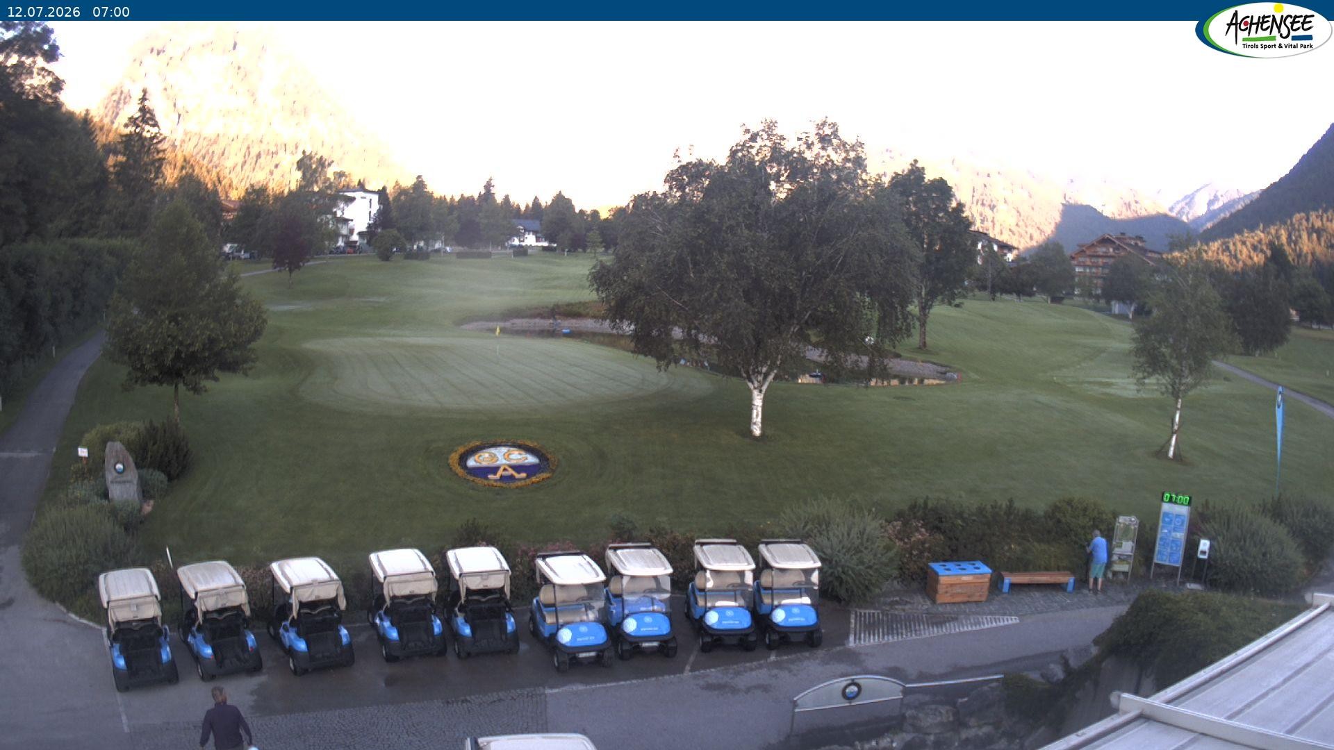 Archived image Webcam Pertisau, golfclub