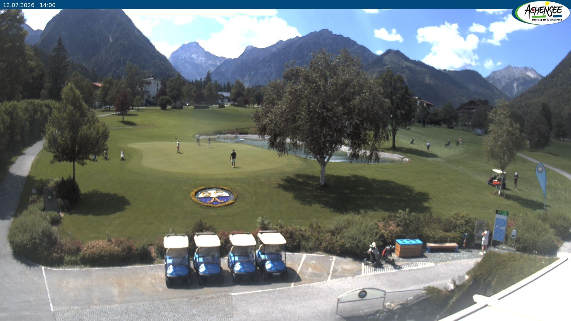 Archived image Webcam Pertisau, golfclub