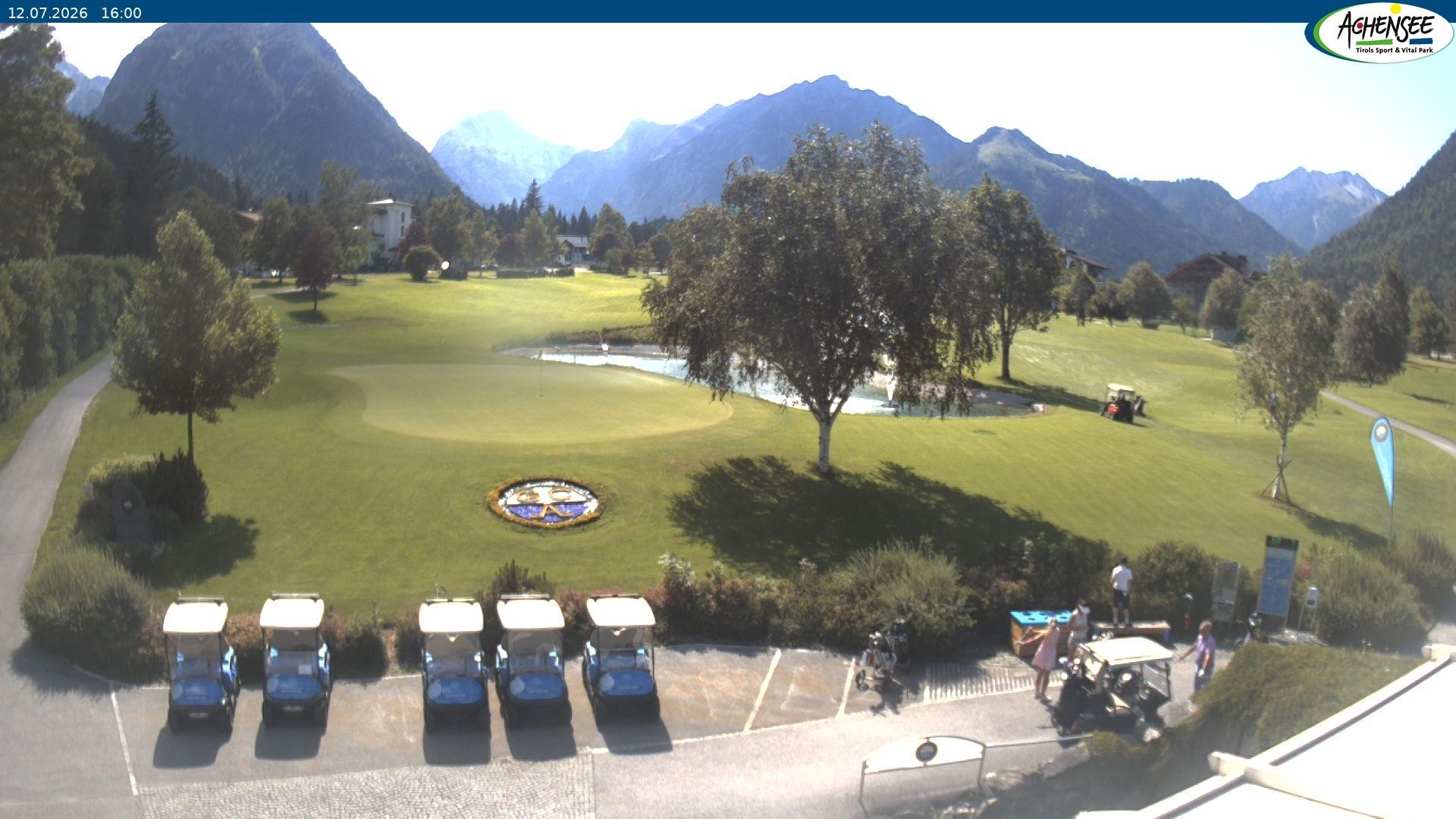 Archived image Webcam Pertisau, golfclub