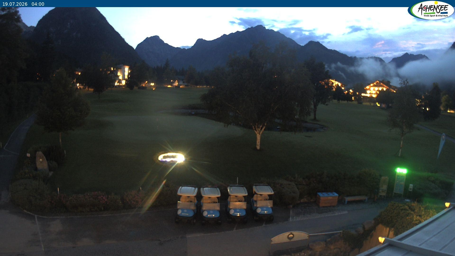 Archiv Foto Webcam Pertisau am Achensee - Golfclub