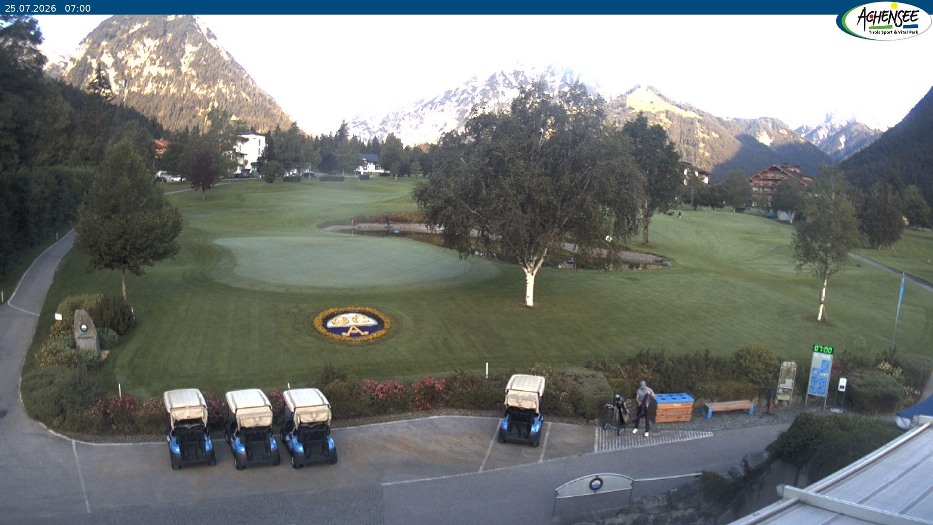 Archiv Foto Webcam Pertisau am Achensee - Golfclub