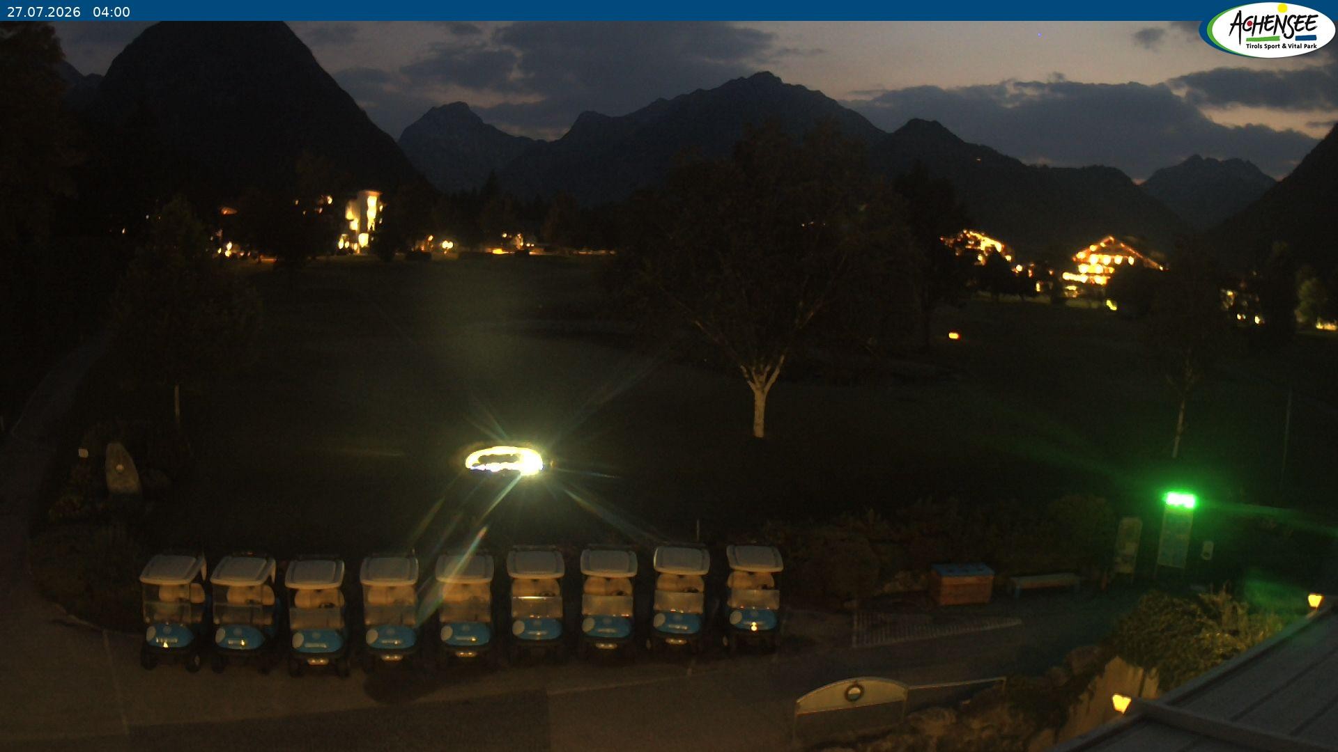 Archiv Foto Webcam Pertisau am Achensee - Golfclub