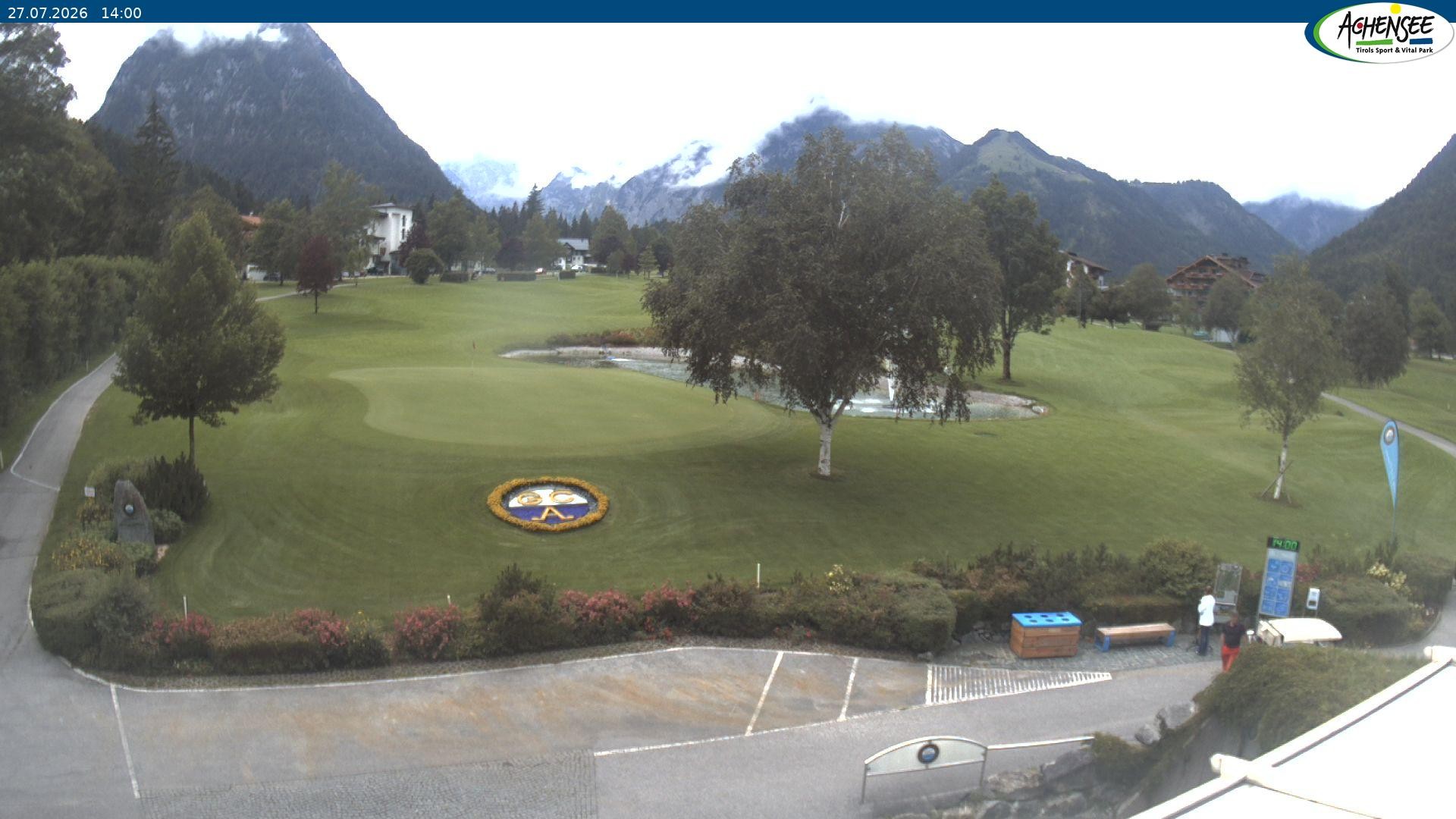 Archiv Foto Webcam Pertisau am Achensee - Golfclub