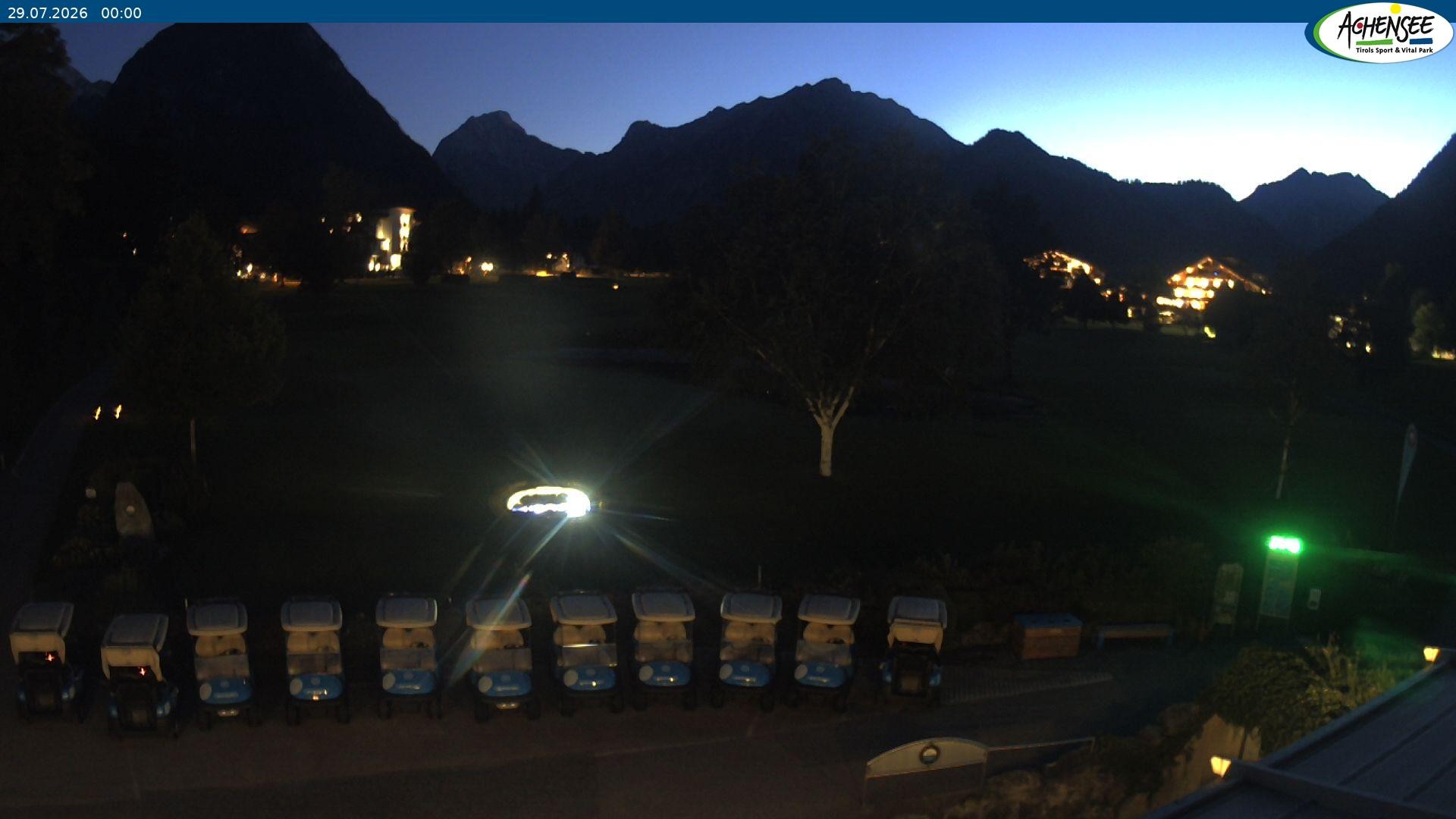 Archiv Foto Webcam Pertisau am Achensee - Golfclub